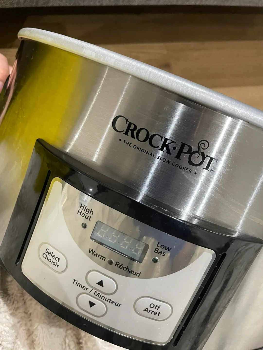 Crock-Pot 6-Quart Slow Cooker - Stainless Steel image indicator(2)