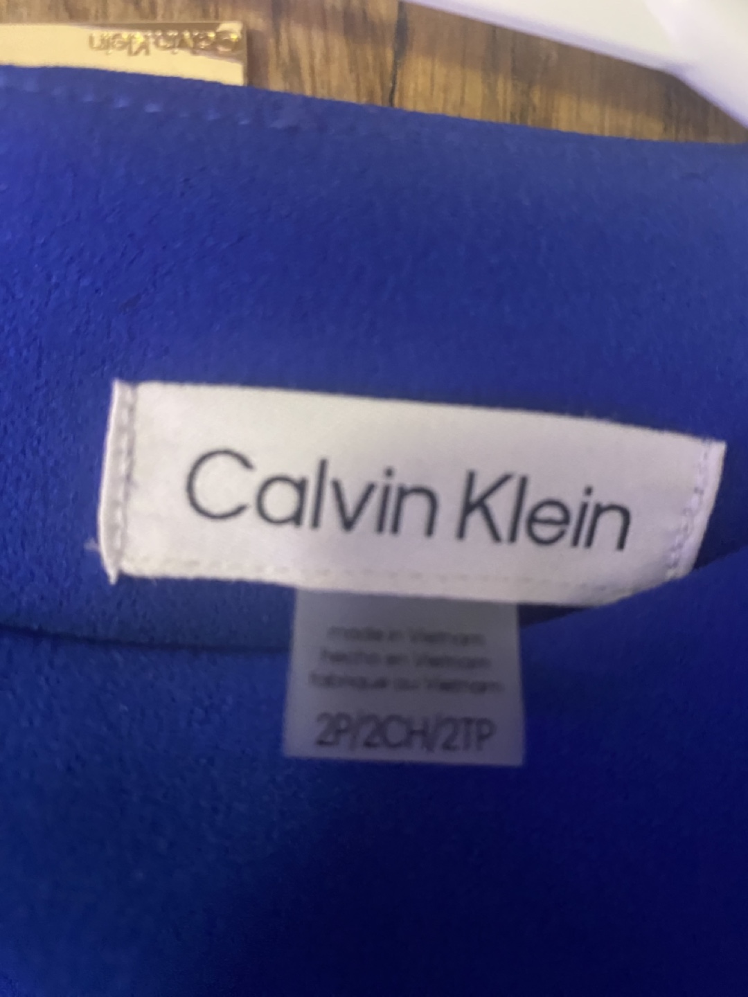 Calvin Klein Blue Dress - photo 3