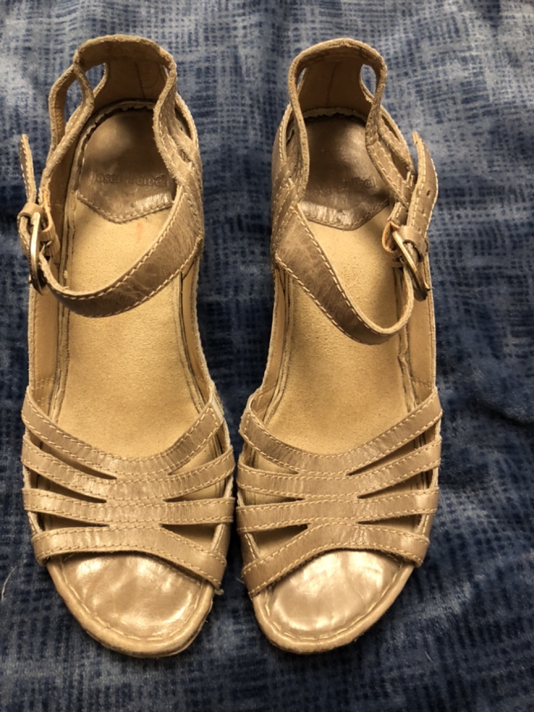 Josef Seibel Women's Leather Sandals, Size 38