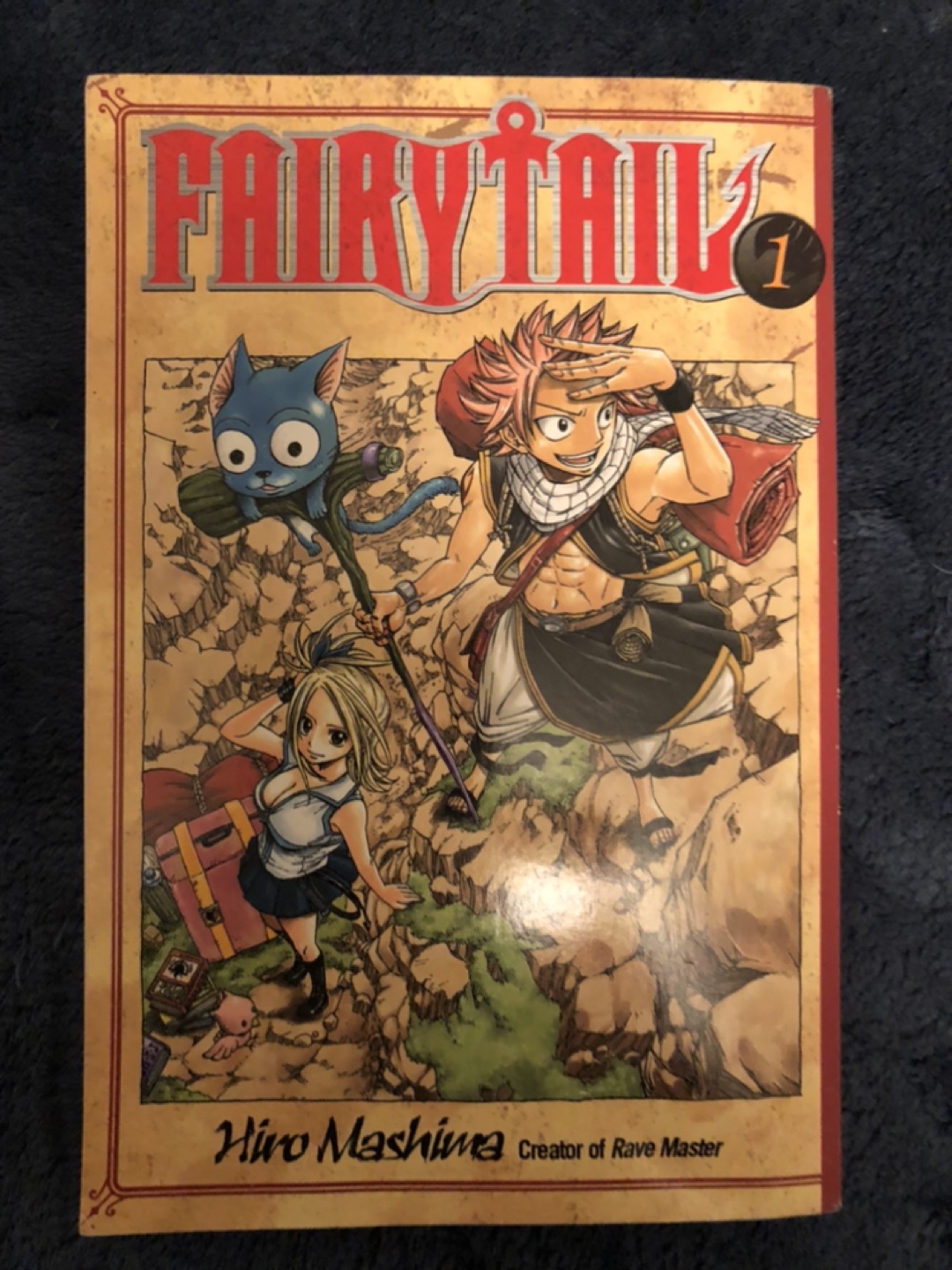 Fairy Tail Volume 1 Graphic Novel Manga