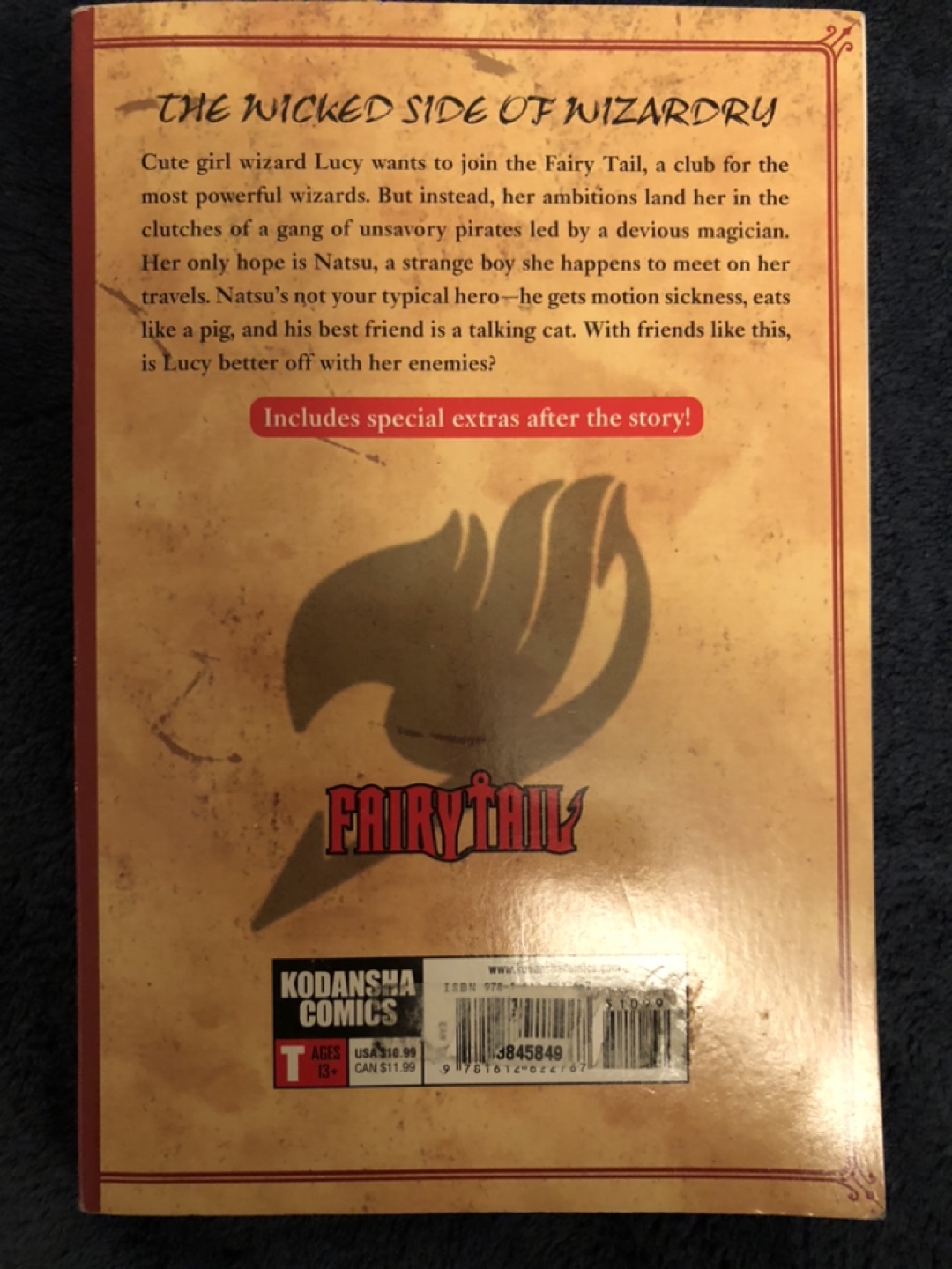 Fairy Tail Volume 1 Graphic Novel Manga - photo 2