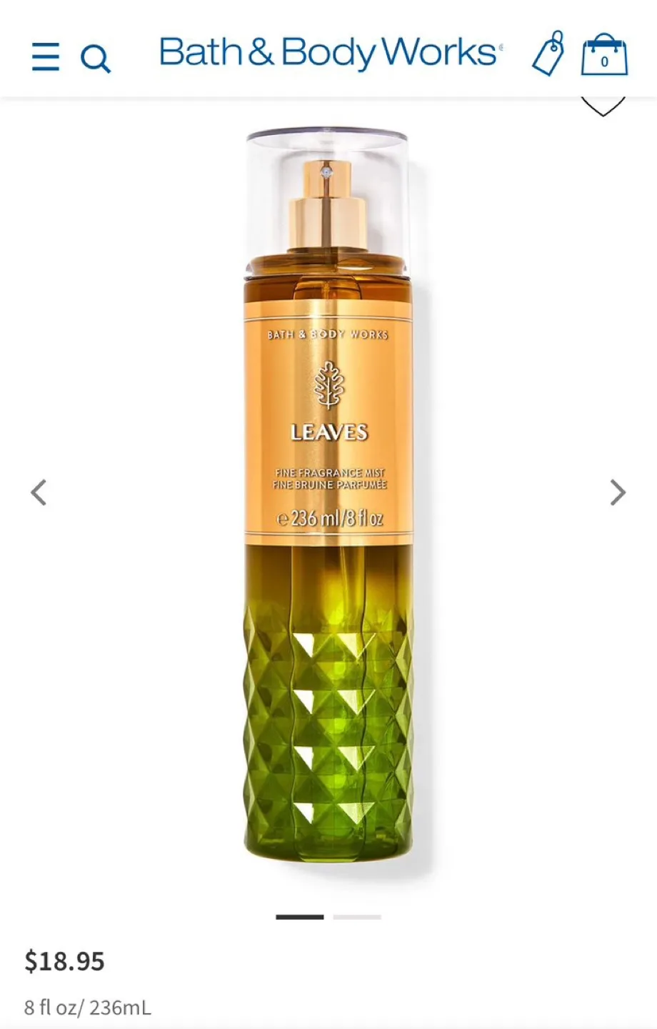 Bath & Body Works Mist Spray image indicator(2)