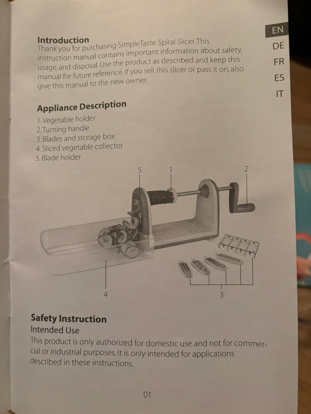 BNWOB Spiral Veggie Slicer image indicator(2)
