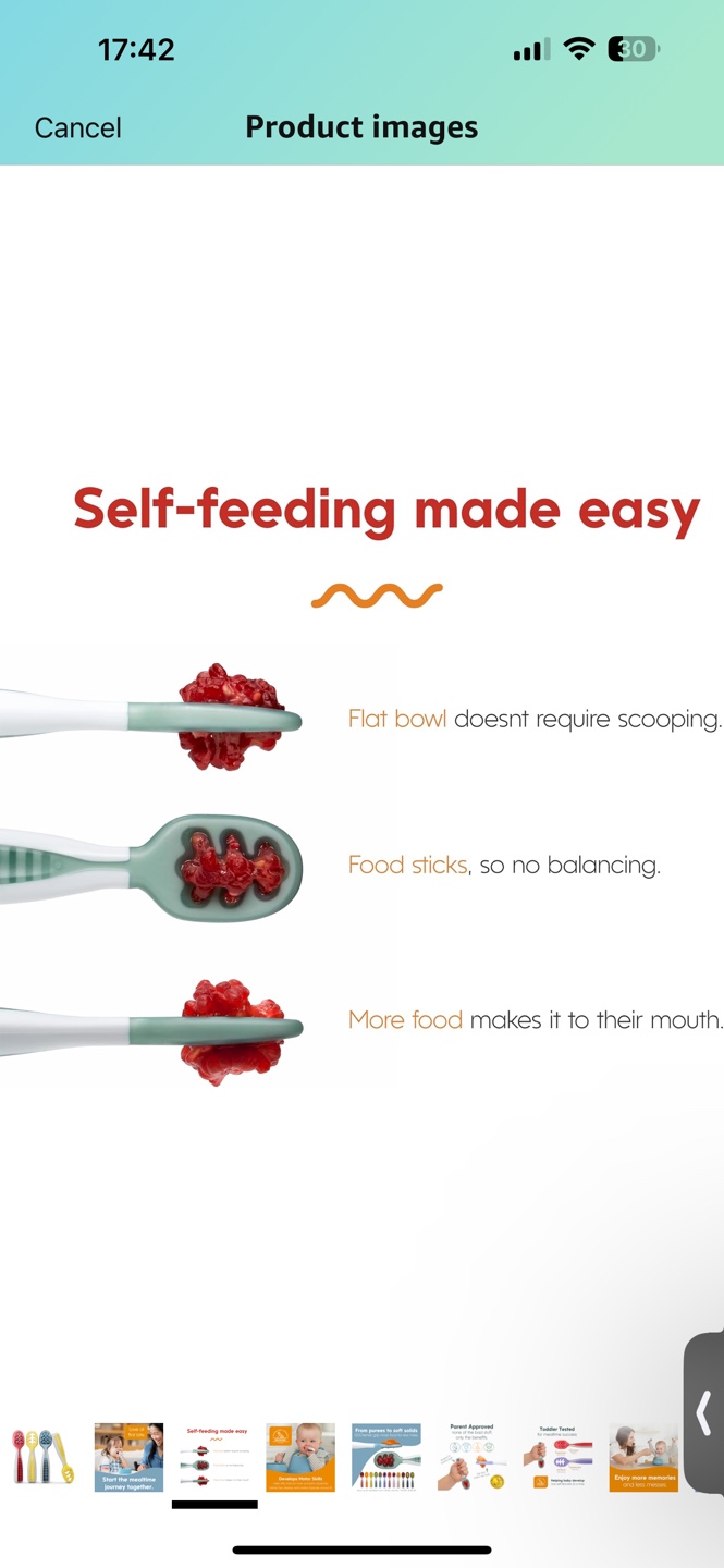 Num Num GOOtensil Self-Feeding Spoons - photo 2