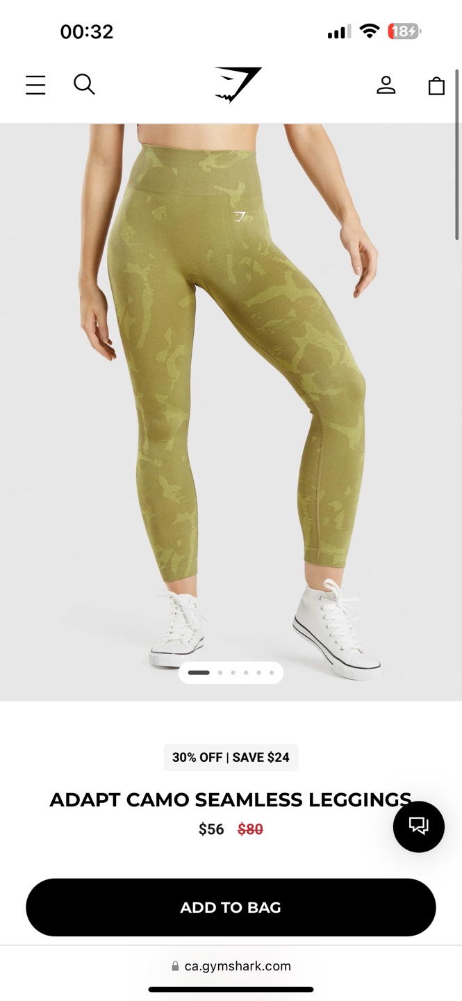 Gymshark Leggings - NEW - size M