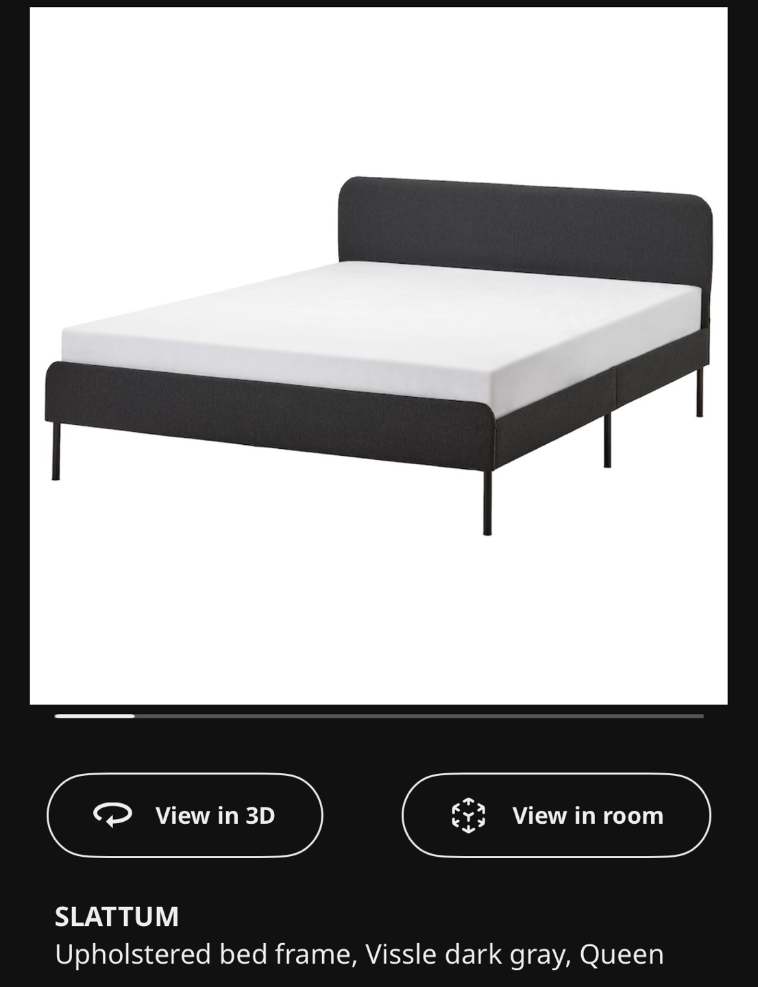 Bed Frame Queen size