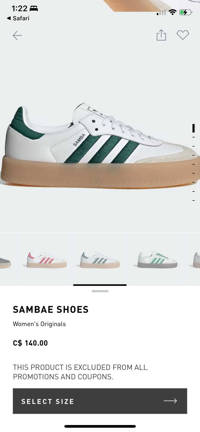 Adidas Samba Women's Originals Shoes