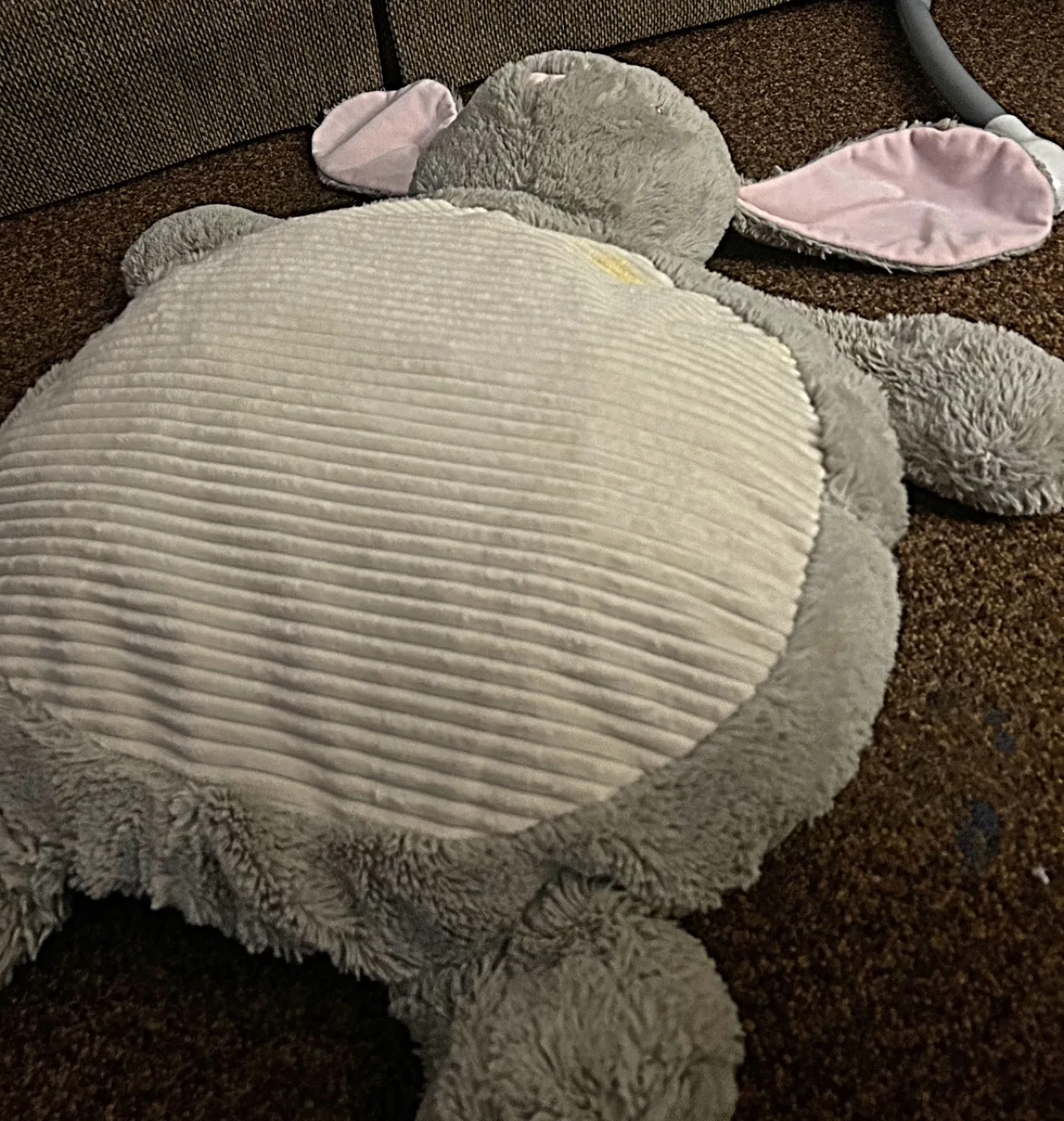 Adorable Grey Bunny Playmat image indicator(5)