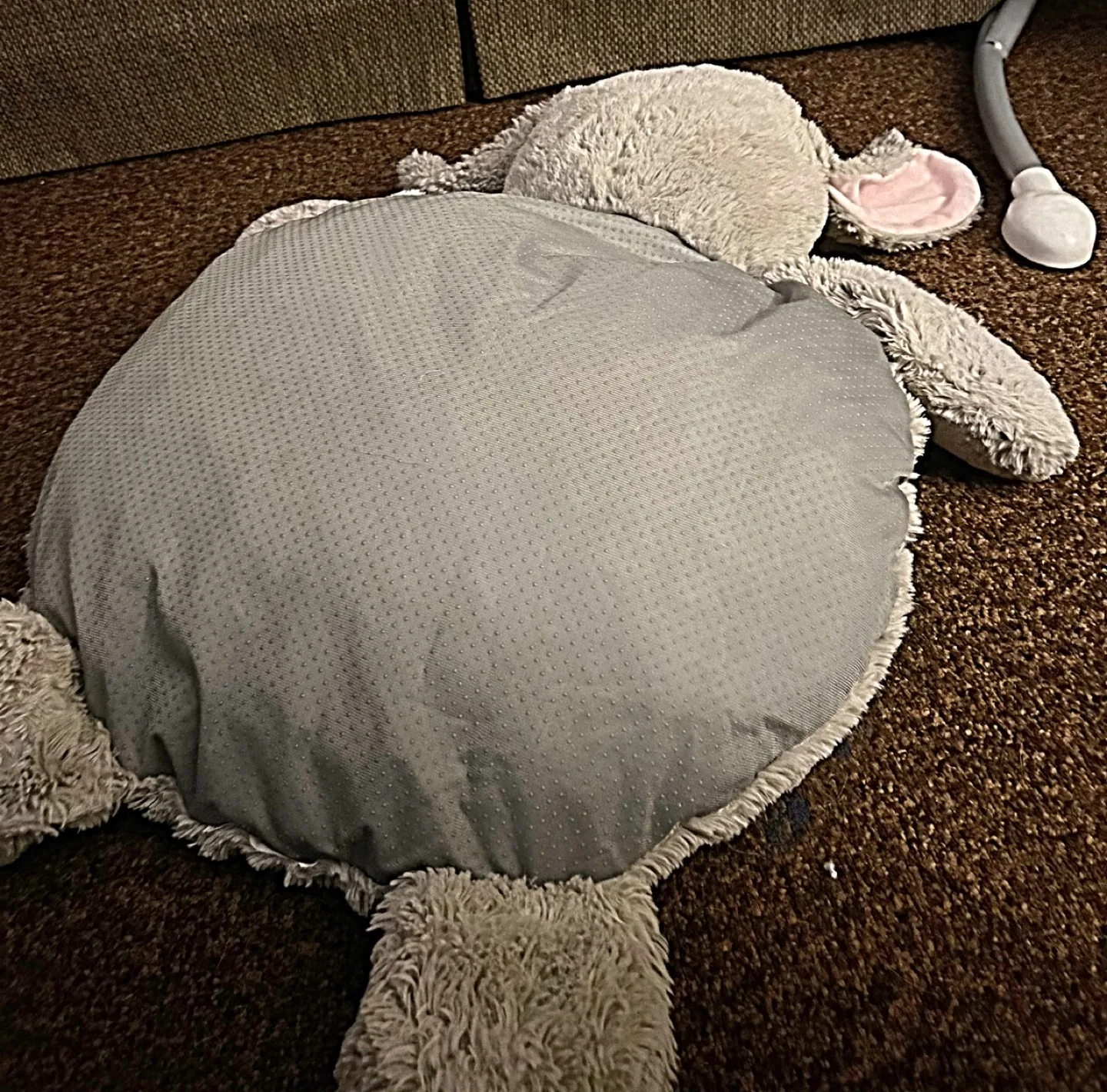 Adorable Grey Bunny Playmat image indicator(2)