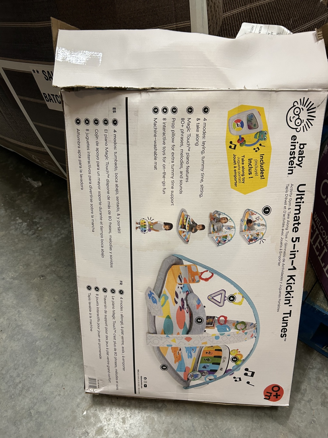 Baby Einstein Ultimate 5-in-1 Kickin' Tunes Activity Gym - photo 2