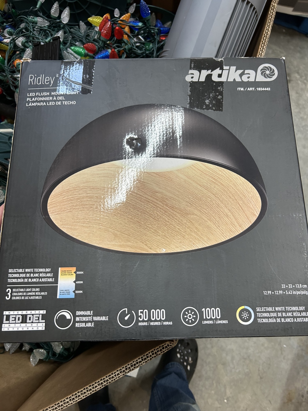 Artika Ridley LED Flush Mount Light