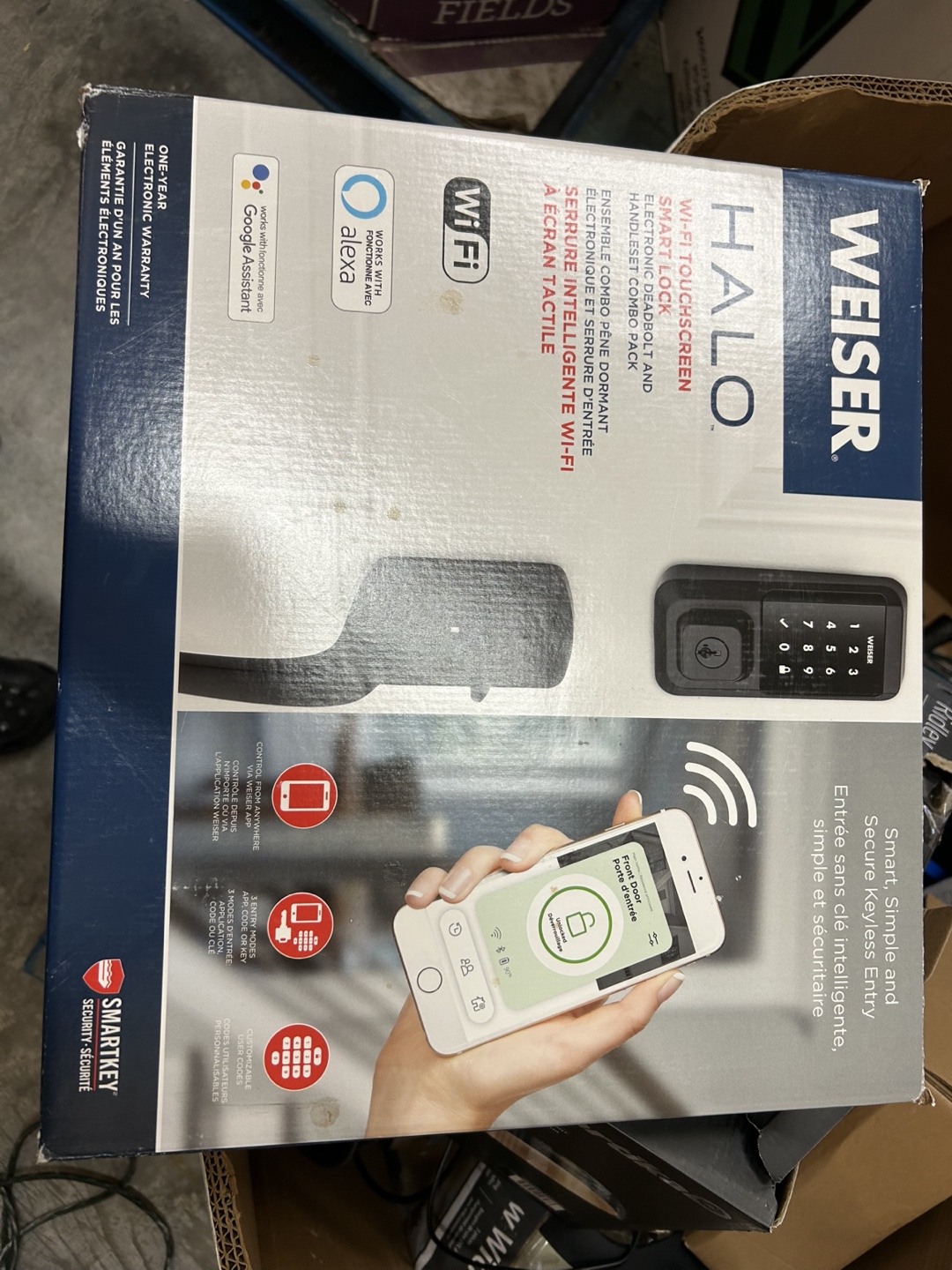 Weiser Halo Smart Lock - WiFi Enabled