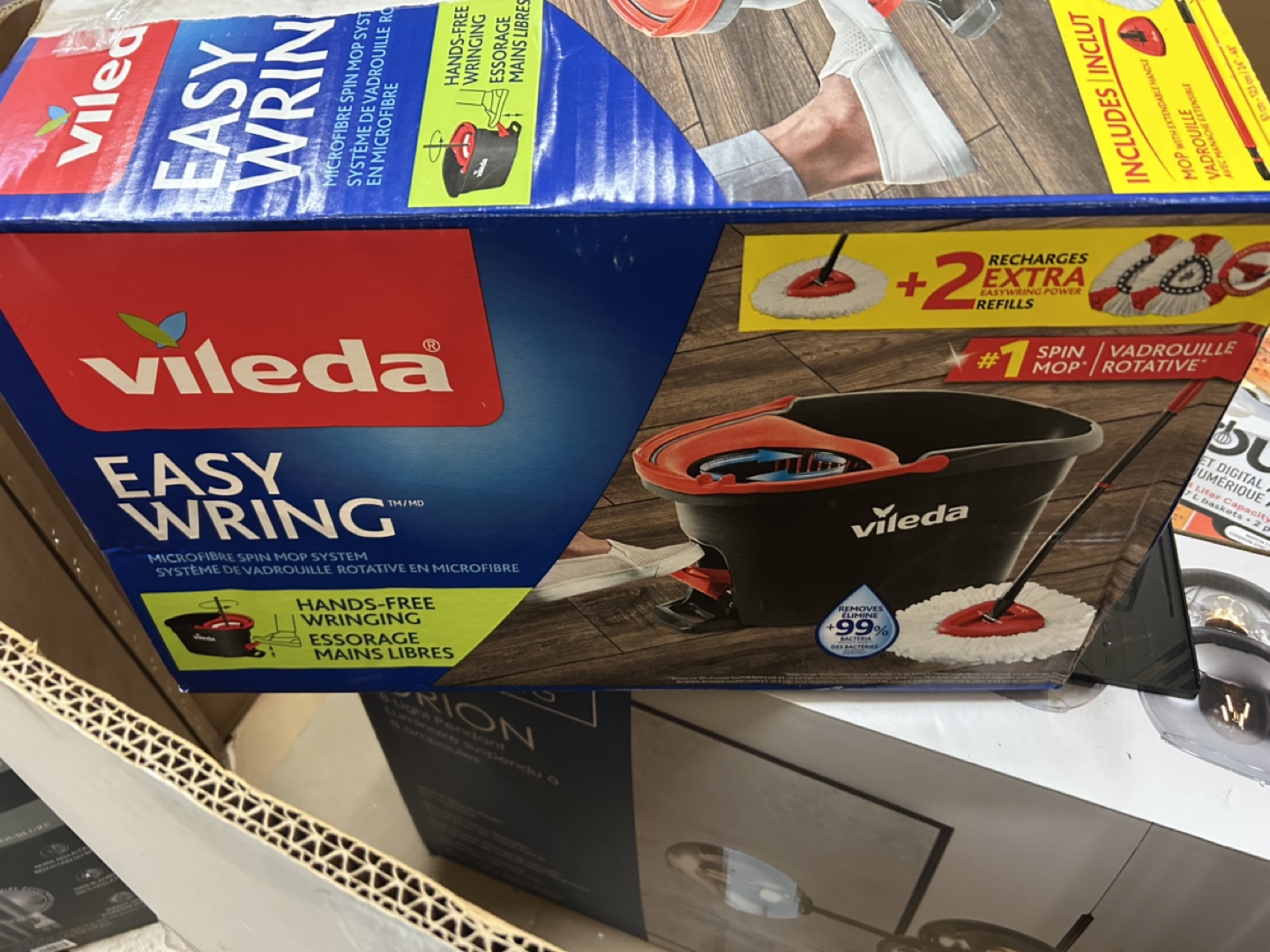 Vileda Easy Wring Microfibre Spin Mop System