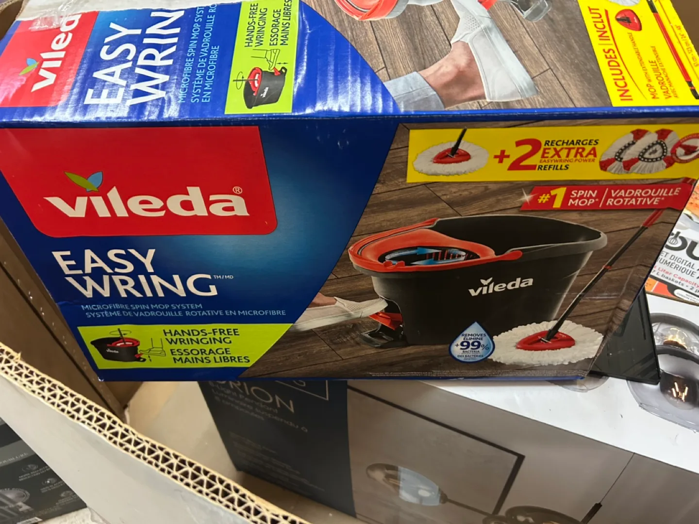 Vileda Easy Wring Microfibre Spin Mop System