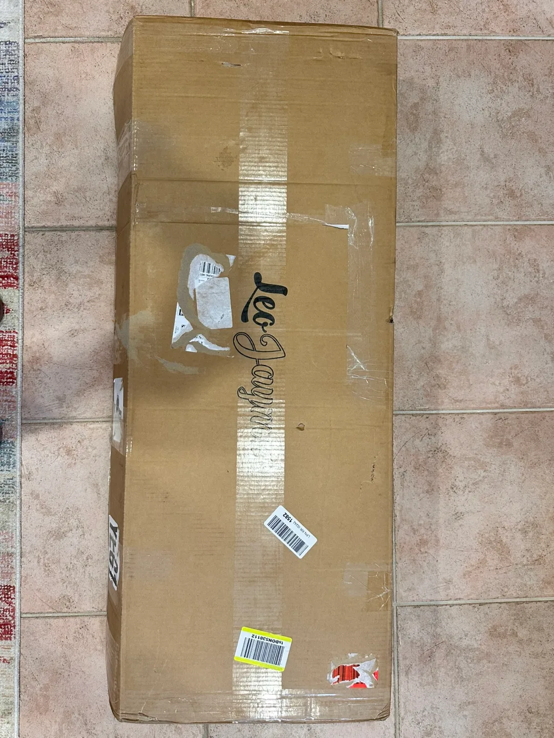 Brand New LeoJaymz Electric Guitar in Claret Flame image indicator(7)