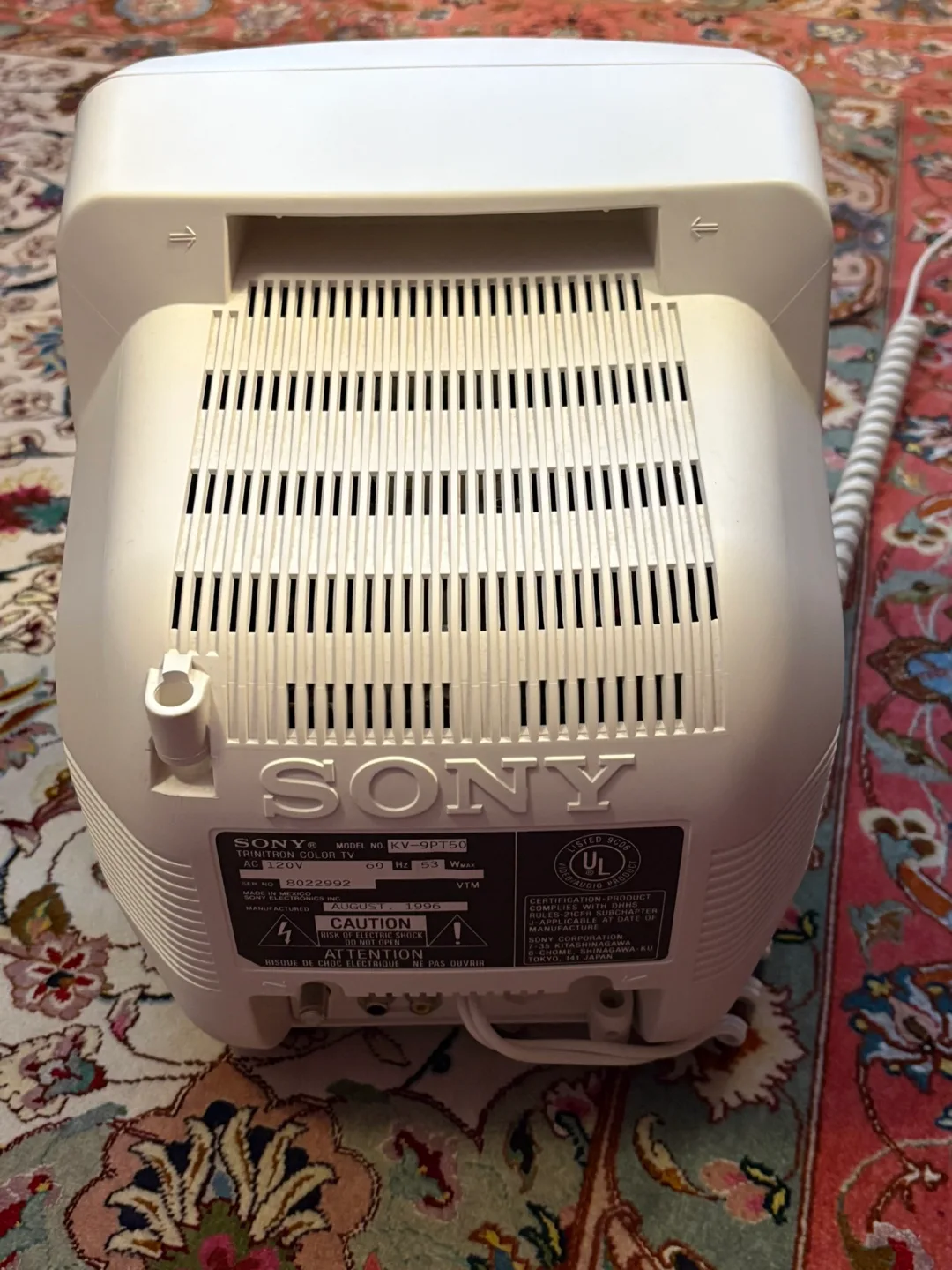 90s Sony tv! image indicator(2)