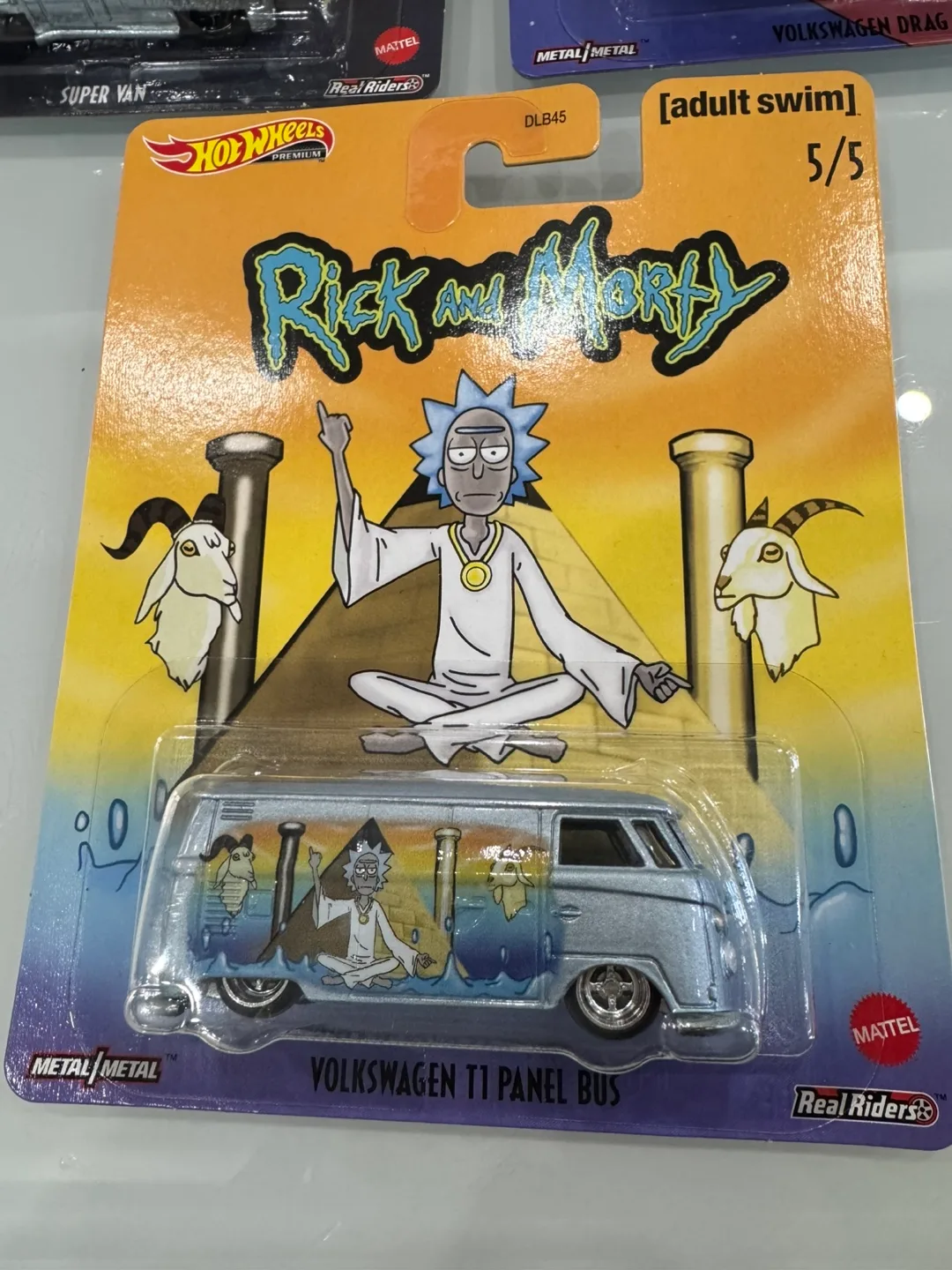 HOT WHEELS RICK AND MORTY FULL SET 2020 VW DRAG BUS T1 PANEL image indicator(6)