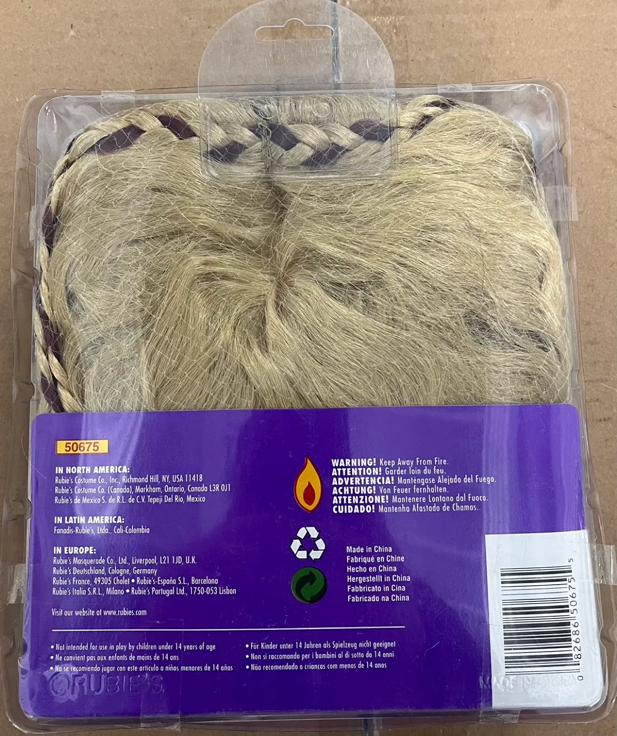 Rubie's Medieval Maiden Costume Wig image indicator(2)