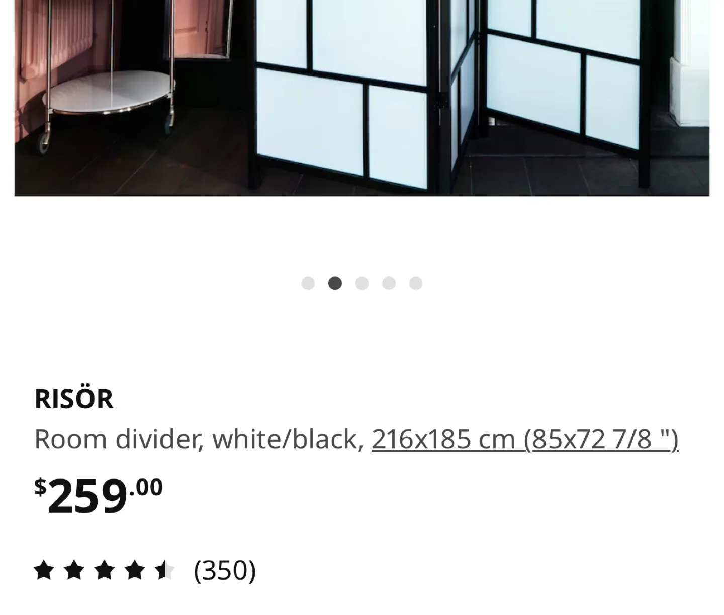 IKEA Room Divider image indicator(4)