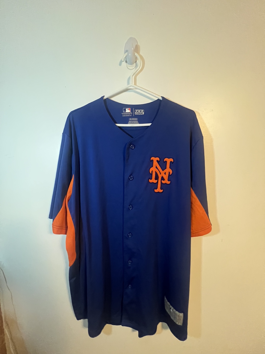 New York Mets Majestic MLB  Jersey, Size 2XL - photo 2