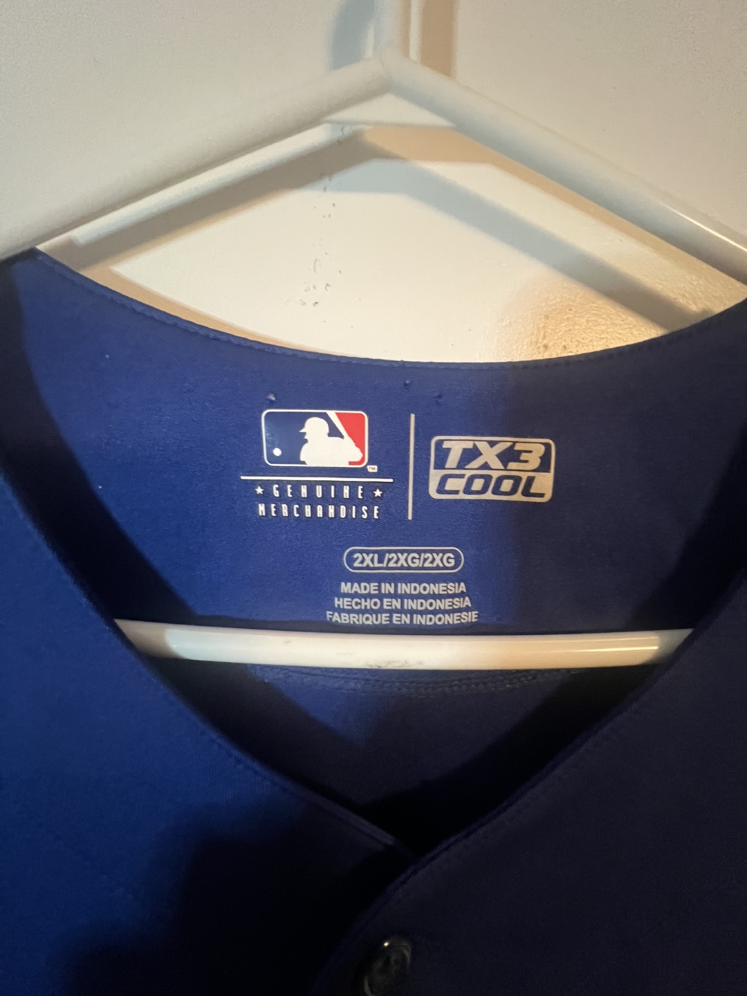 New York Mets Majestic MLB  Jersey, Size 2XL