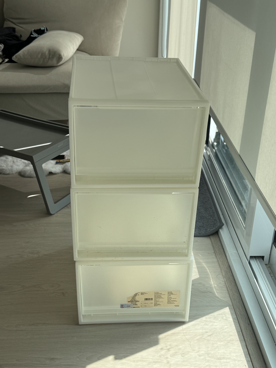 Muji separate Drawer Organizer - White