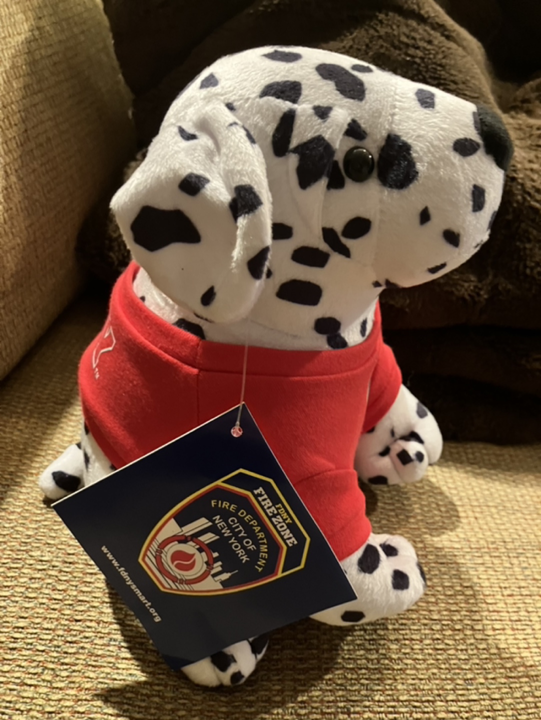 FDNY Dalmatian Plush Toy - photo 3