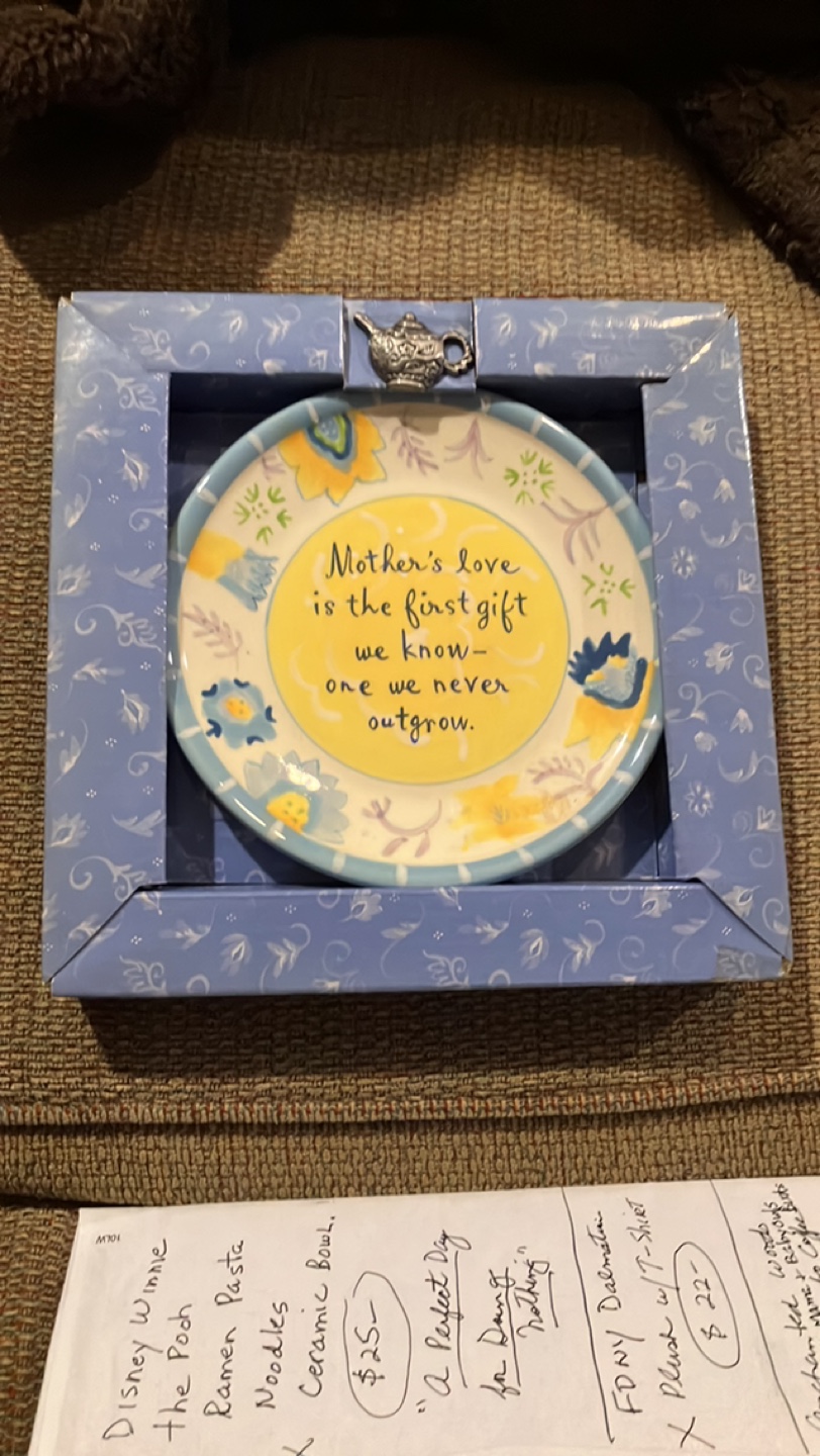 Mother's Love Trinket Dish