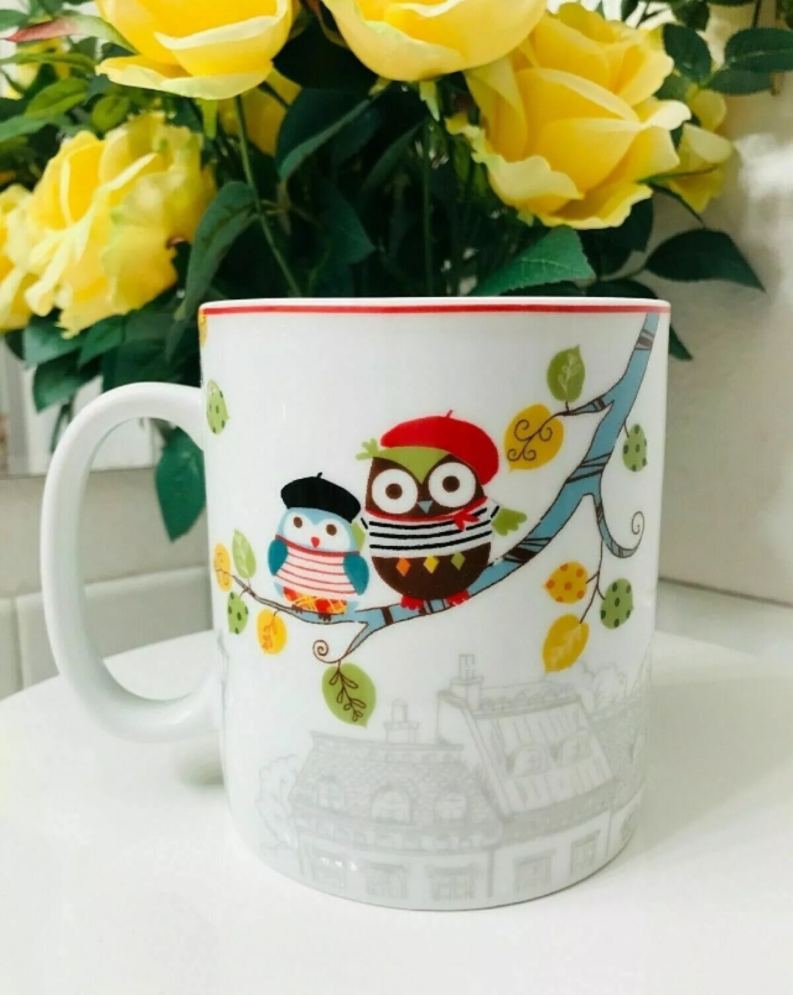 Enchanted Woods Paris Owl Coffee Mug - photo 2