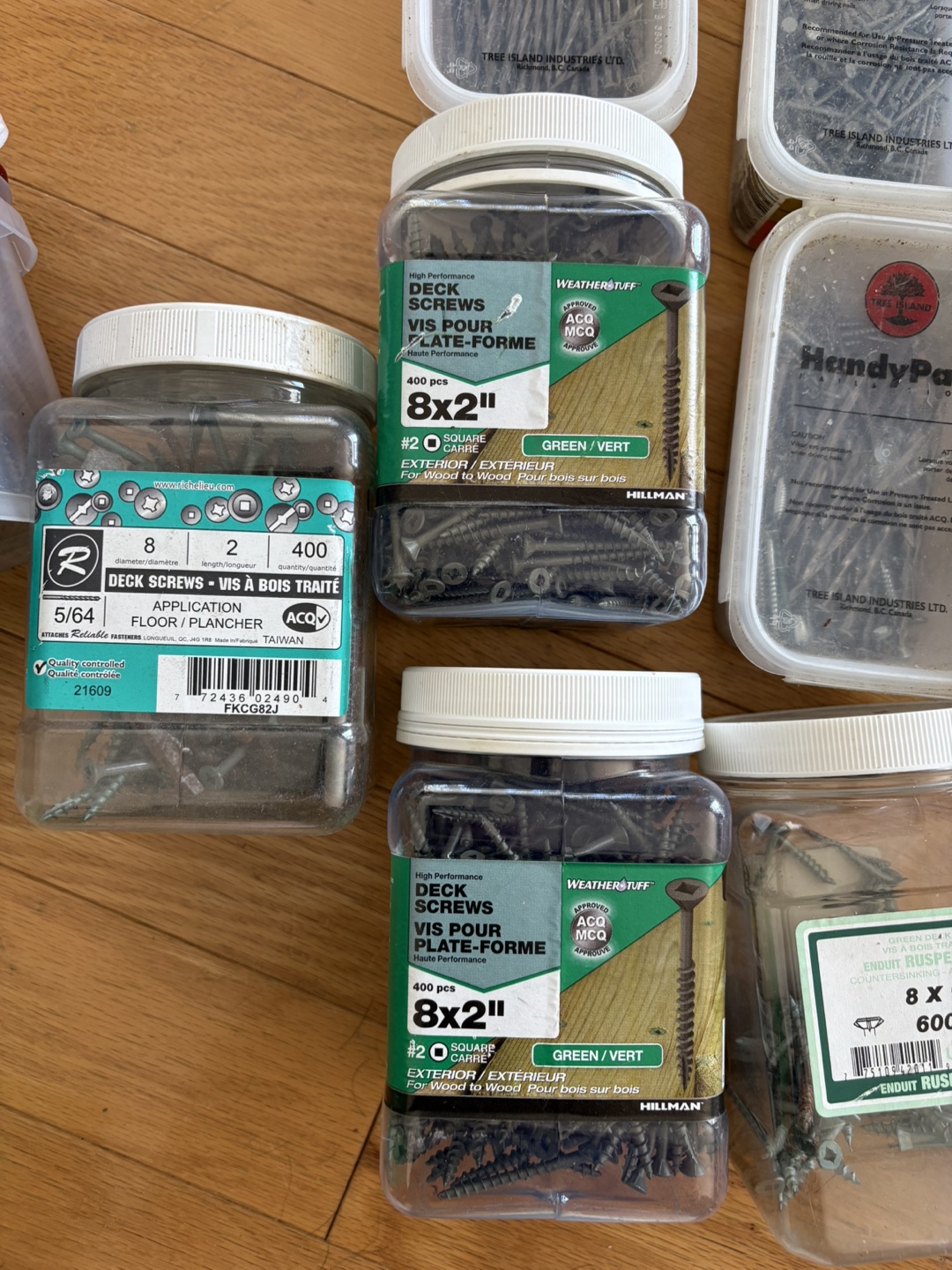 Large Variety of Deck Screws & Nails - photo 3