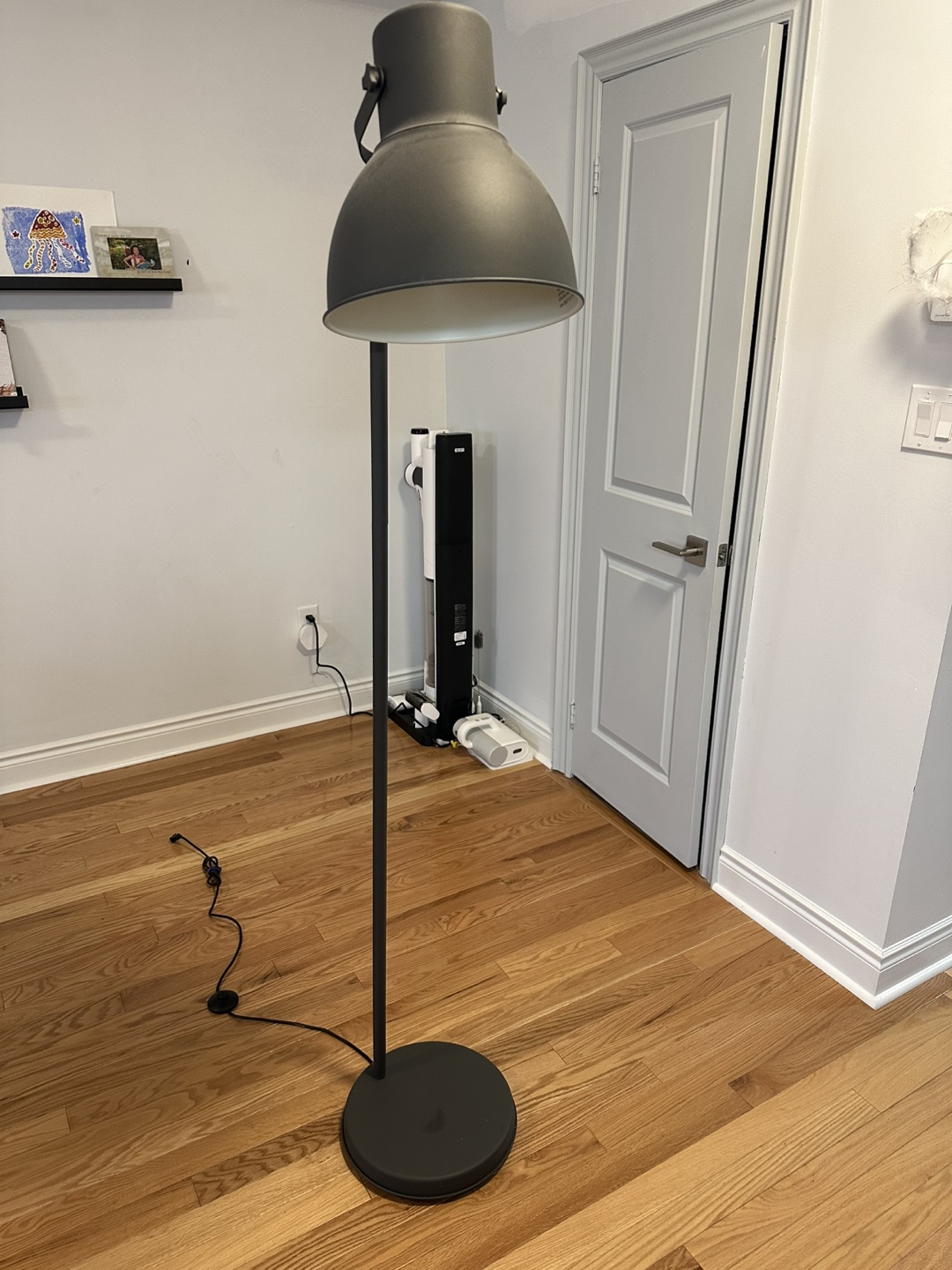 Grey Metal Floor Lamp (Hektar IKEA) - photo 2