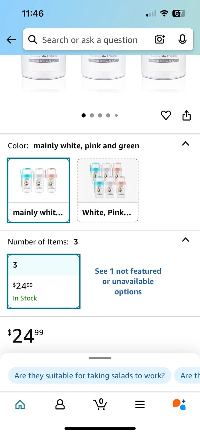 Portable Salad Dressing Container- 2-way image indicator(8)