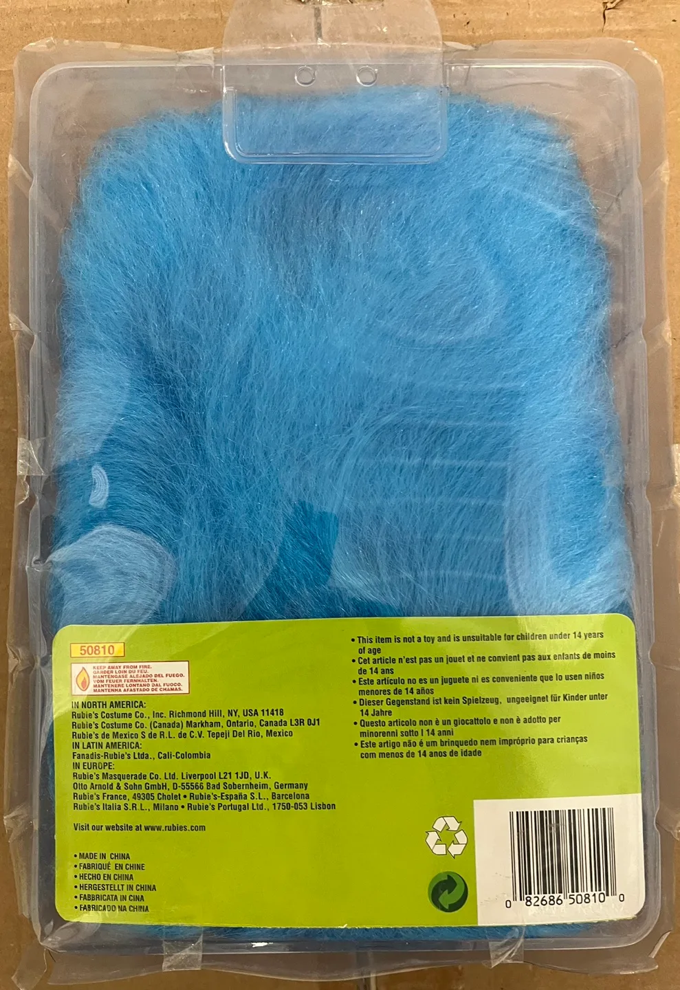 Rubie's Costume Co. Blue Beehive Wig image indicator(2)