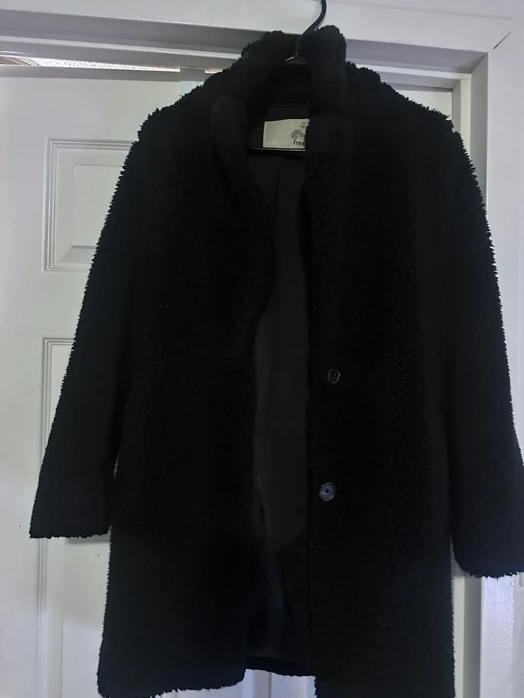 WILFRED - Black Teddy Coat XXS thumbnail