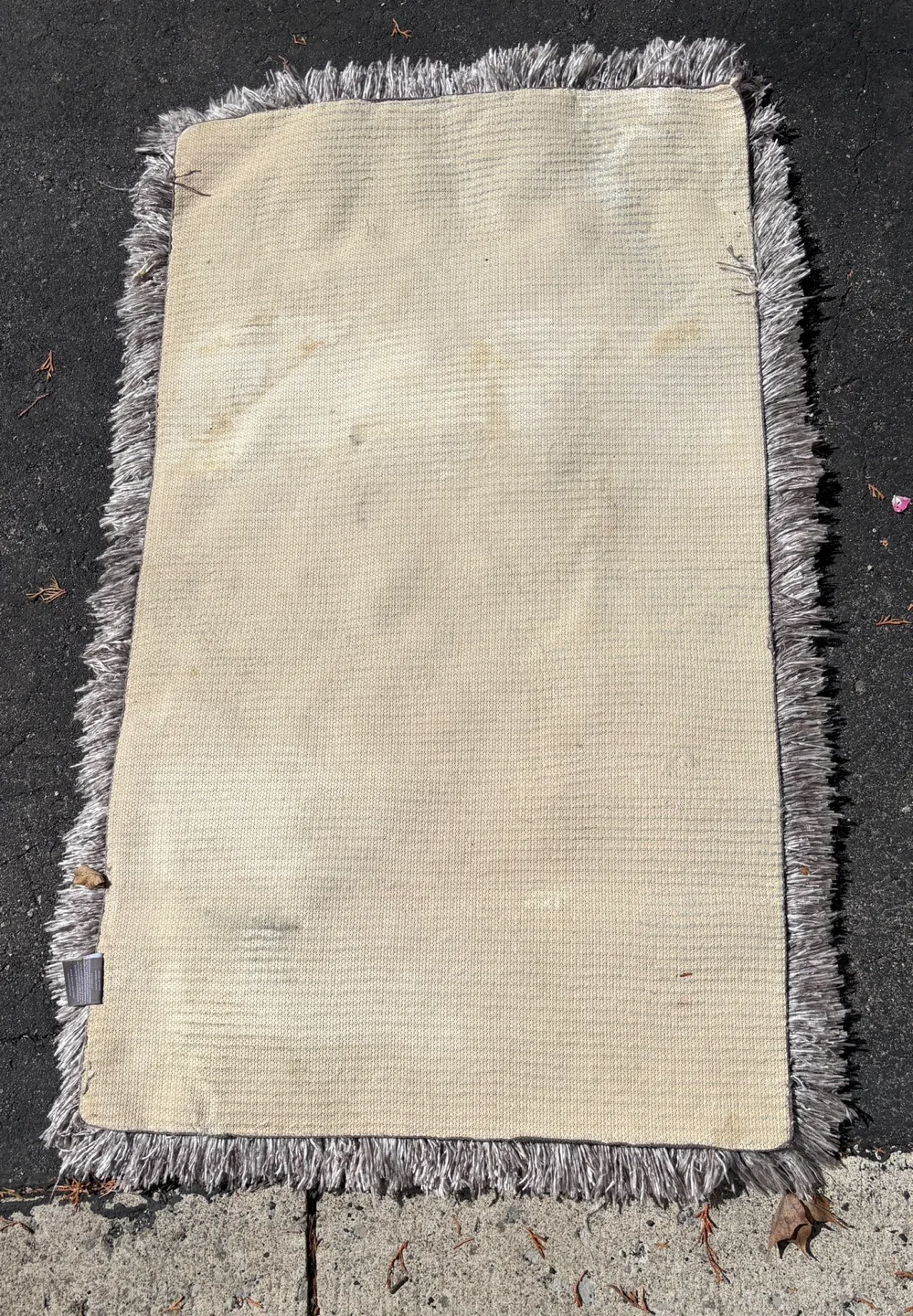 Grey Shag Rug - ELLE DECOR brand (48” x 30”) image indicator(3)