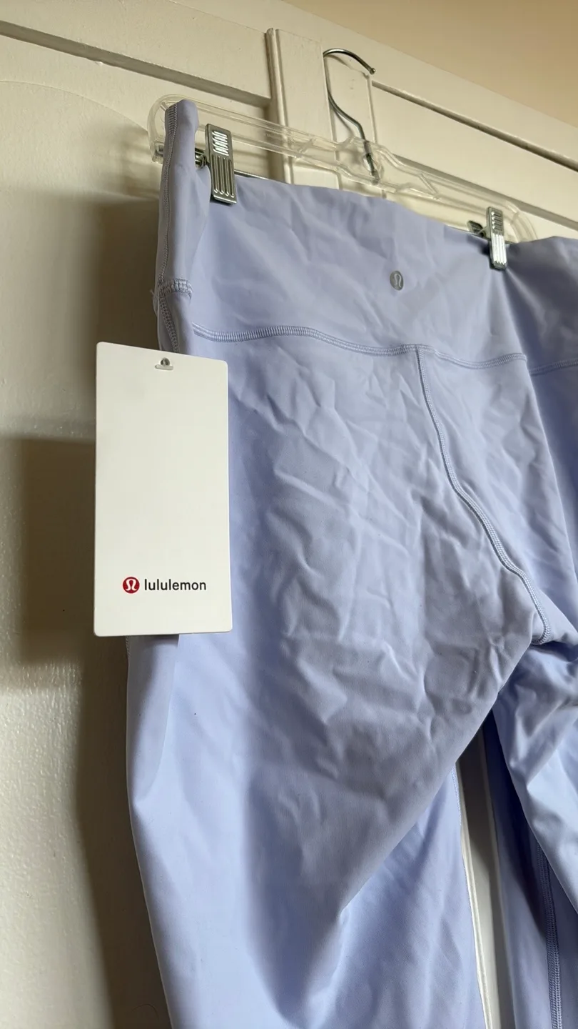 Lululemon Wunder Under HR Tight 25" size 14 Light Blue image indicator(6)