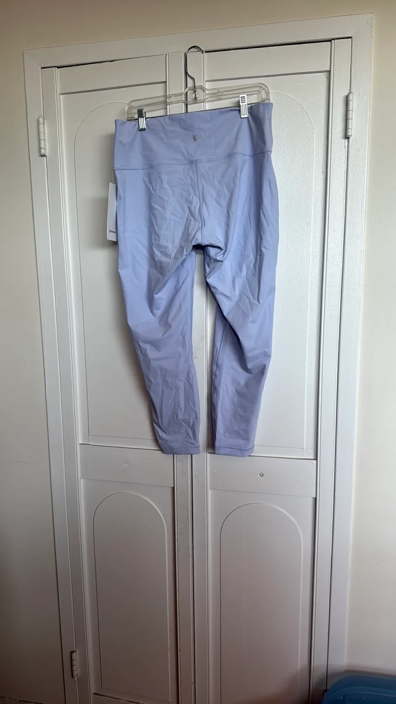Lululemon Wunder Under HR Tight 25" size 14 Light Blue image indicator(4)