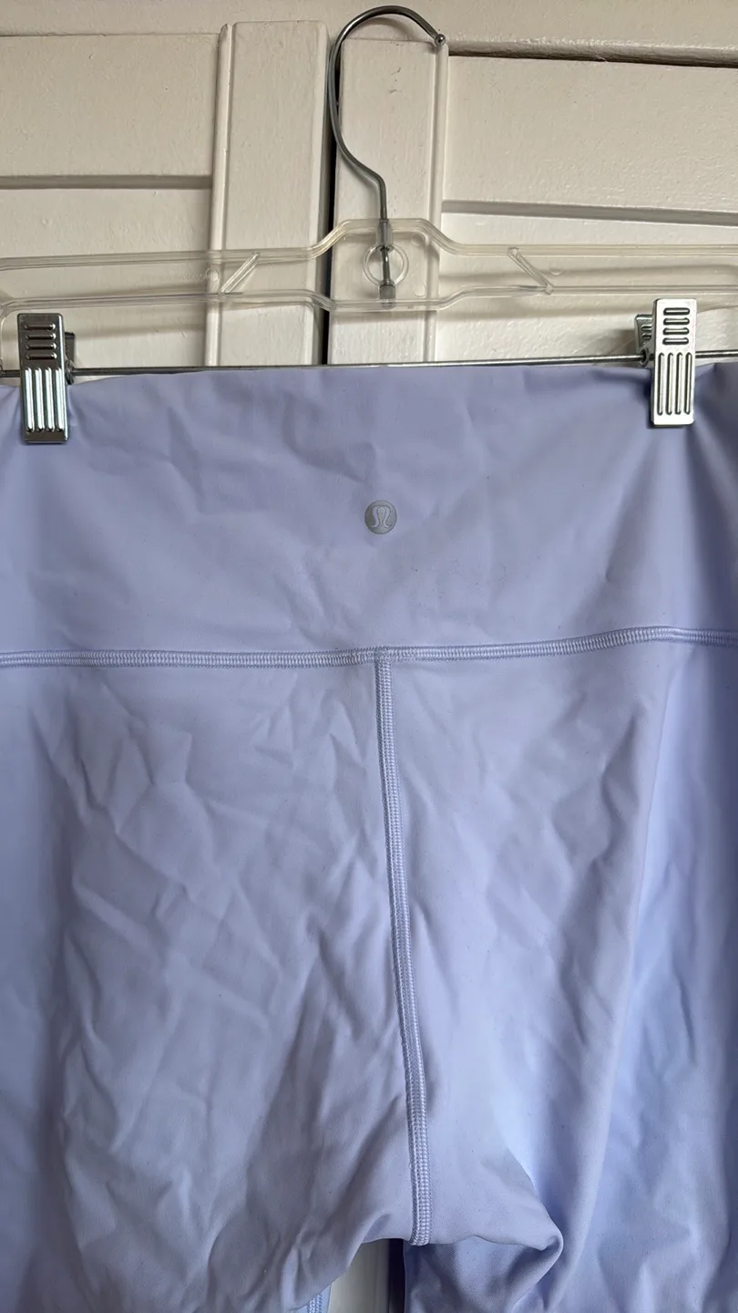 Lululemon Wunder Under HR Tight 25" size 14 Light Blue image indicator(5)