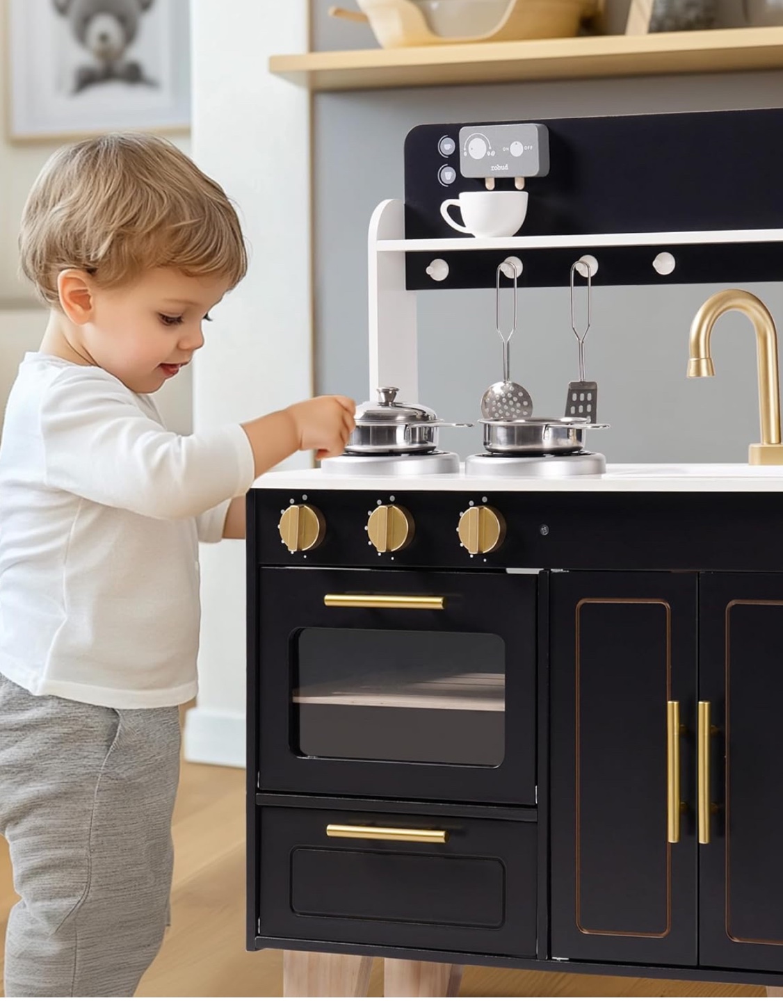 Brand new ROBUD Play Kitchen Set still in its original box. - photo 5