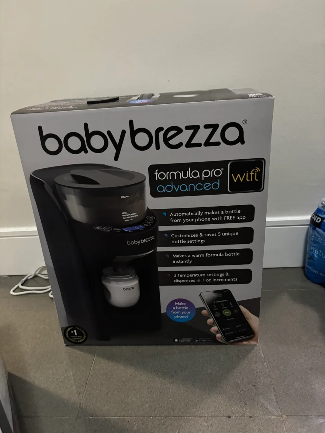 Baby Brezza Formula Pro Advanced WiFi - New in Box image indicator(2)