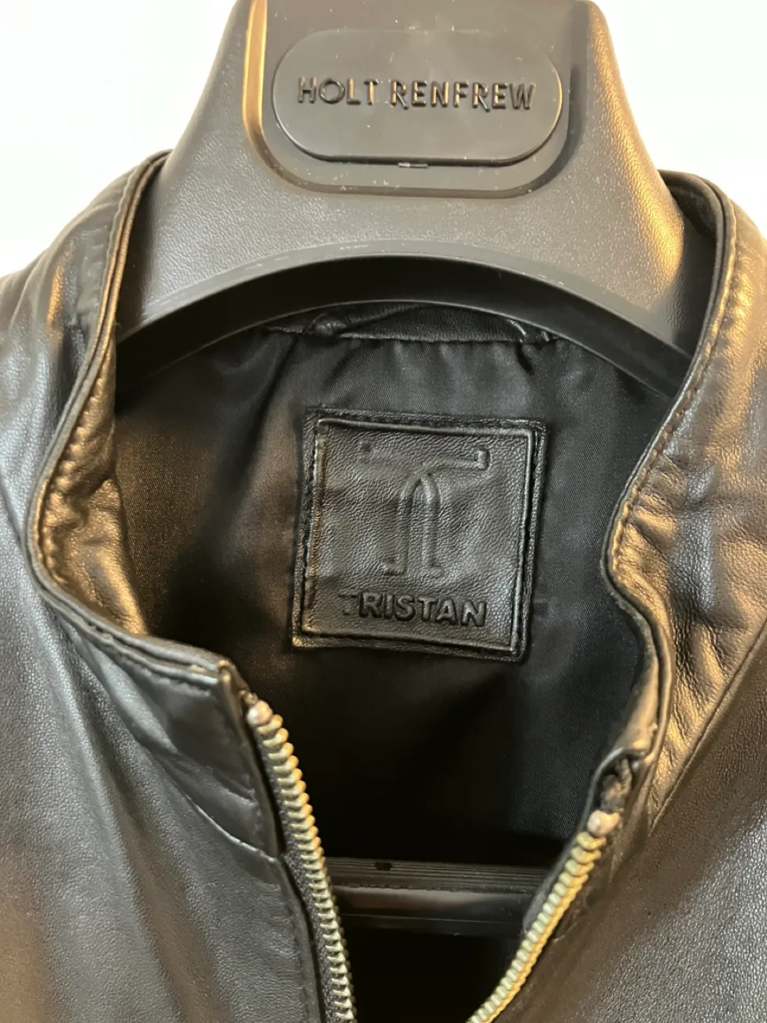Men's Black Leather Tristan Jacket image indicator(2)