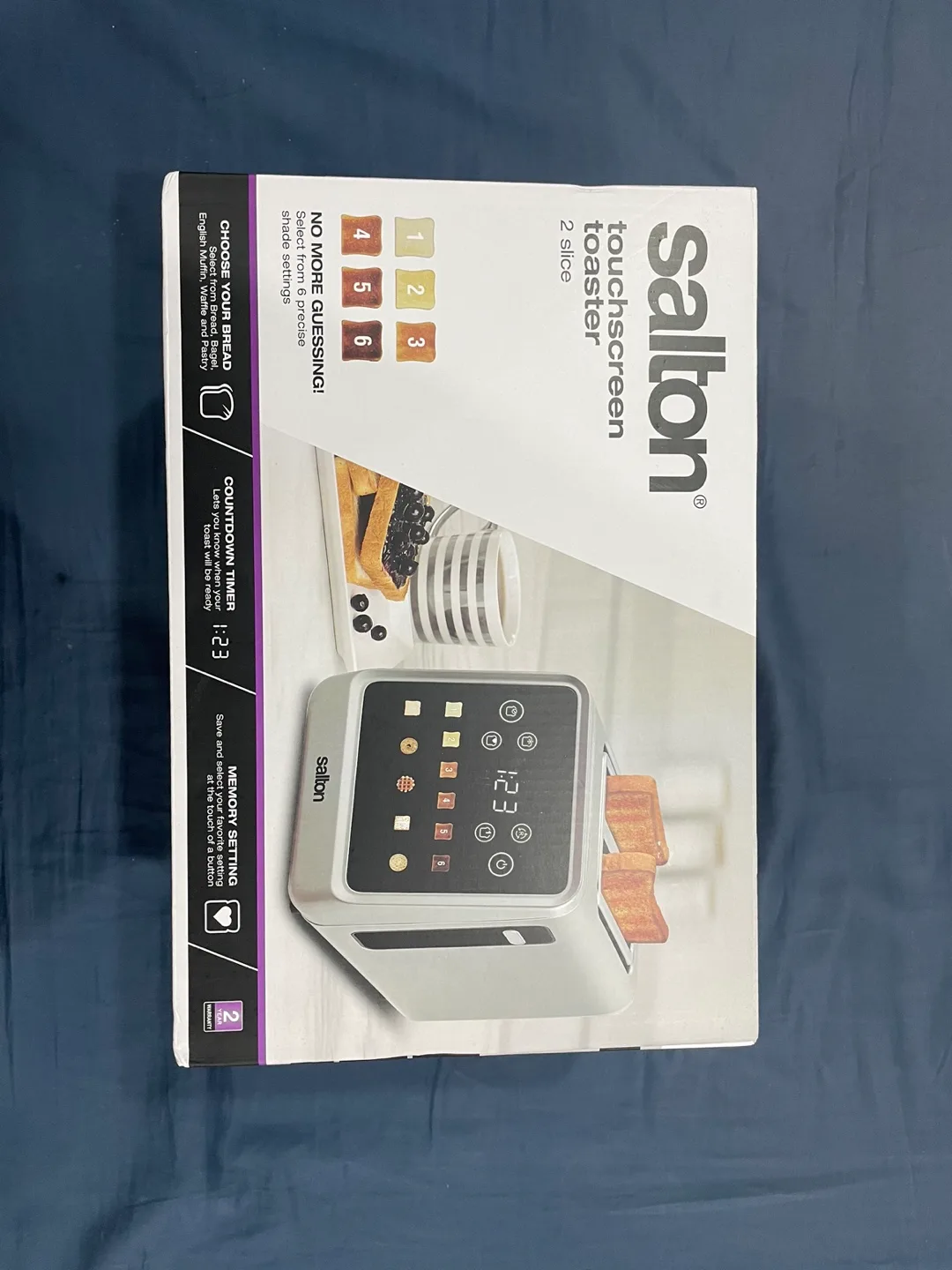 New Salton Touchscreen Toaster - 2 Slice thumbnail