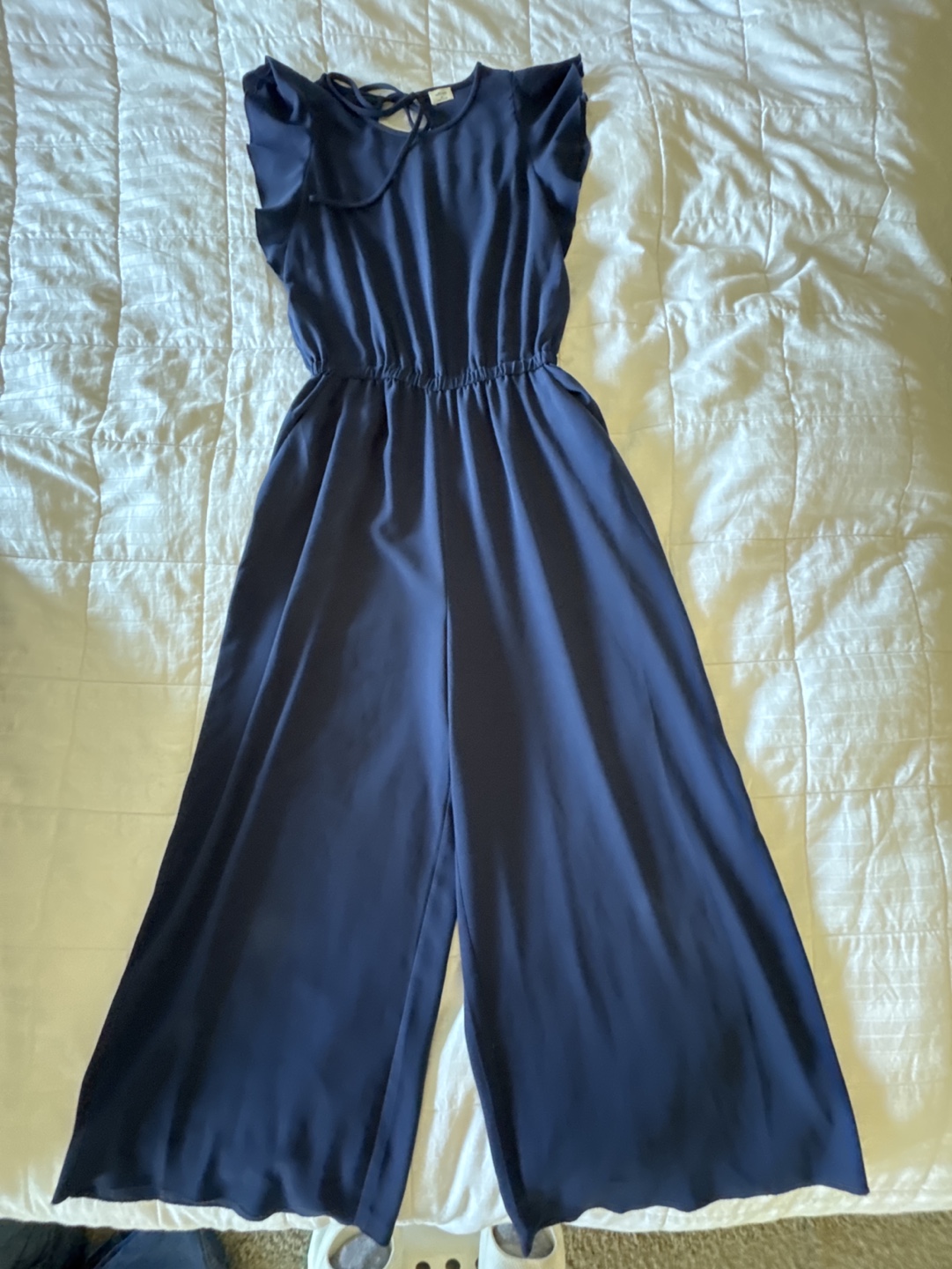 Wilfred Navy Blue Jumpsuit Size Medium