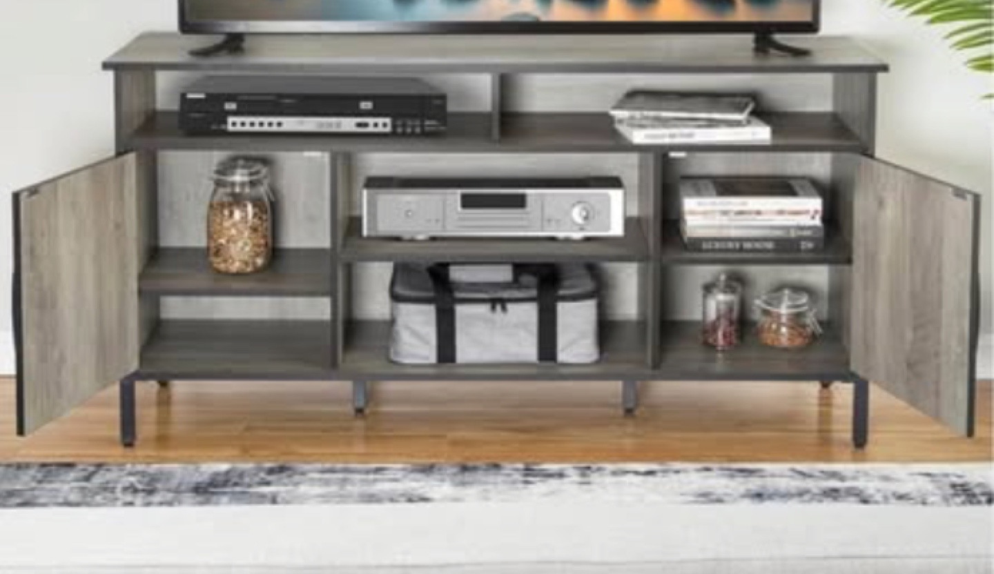 Modern Farmhouse TV Stand Media Console - photo 3