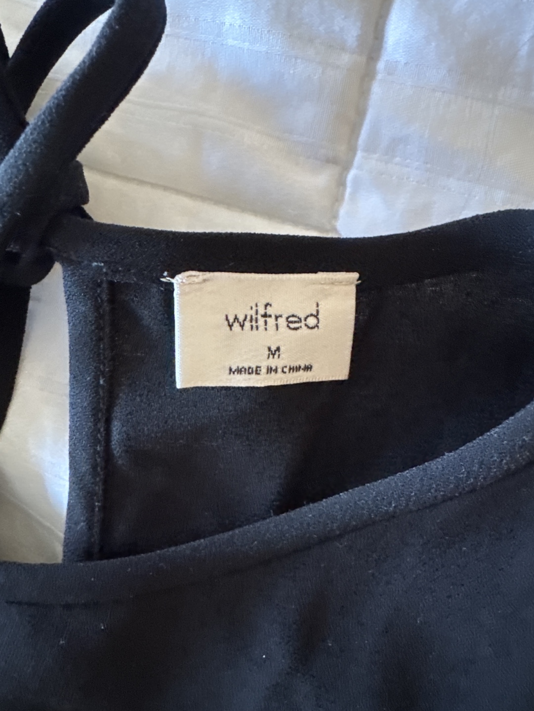 Wilfred Black Jumpsuit Size M - photo 2