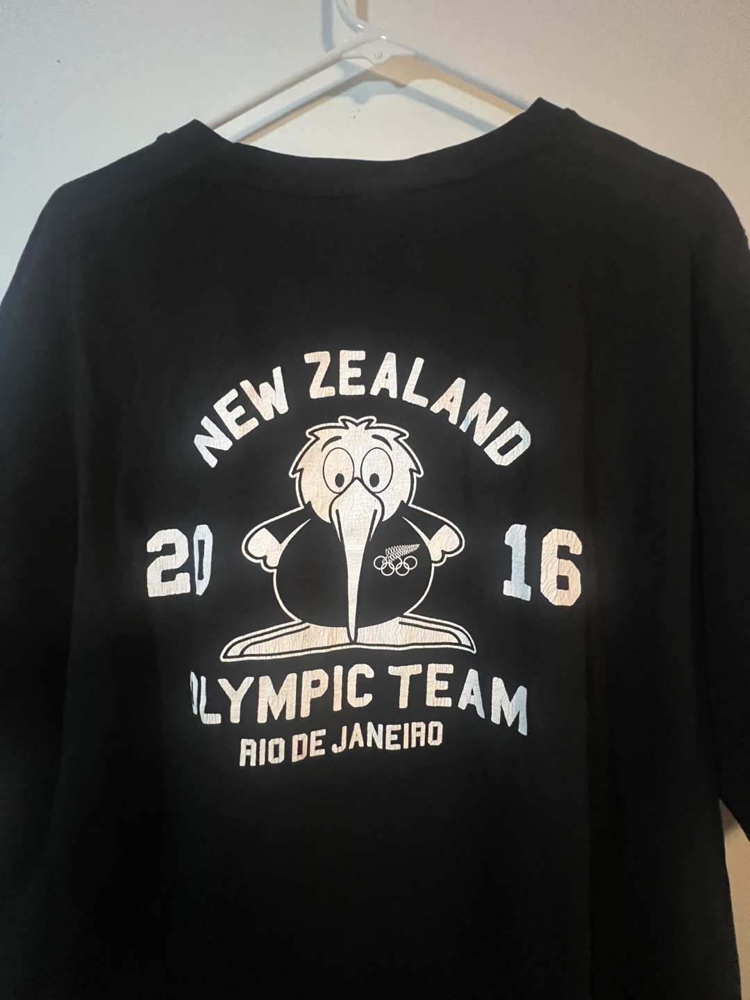 2016 Rio Olympics New Zealand Team T-Shirt - Size XXL