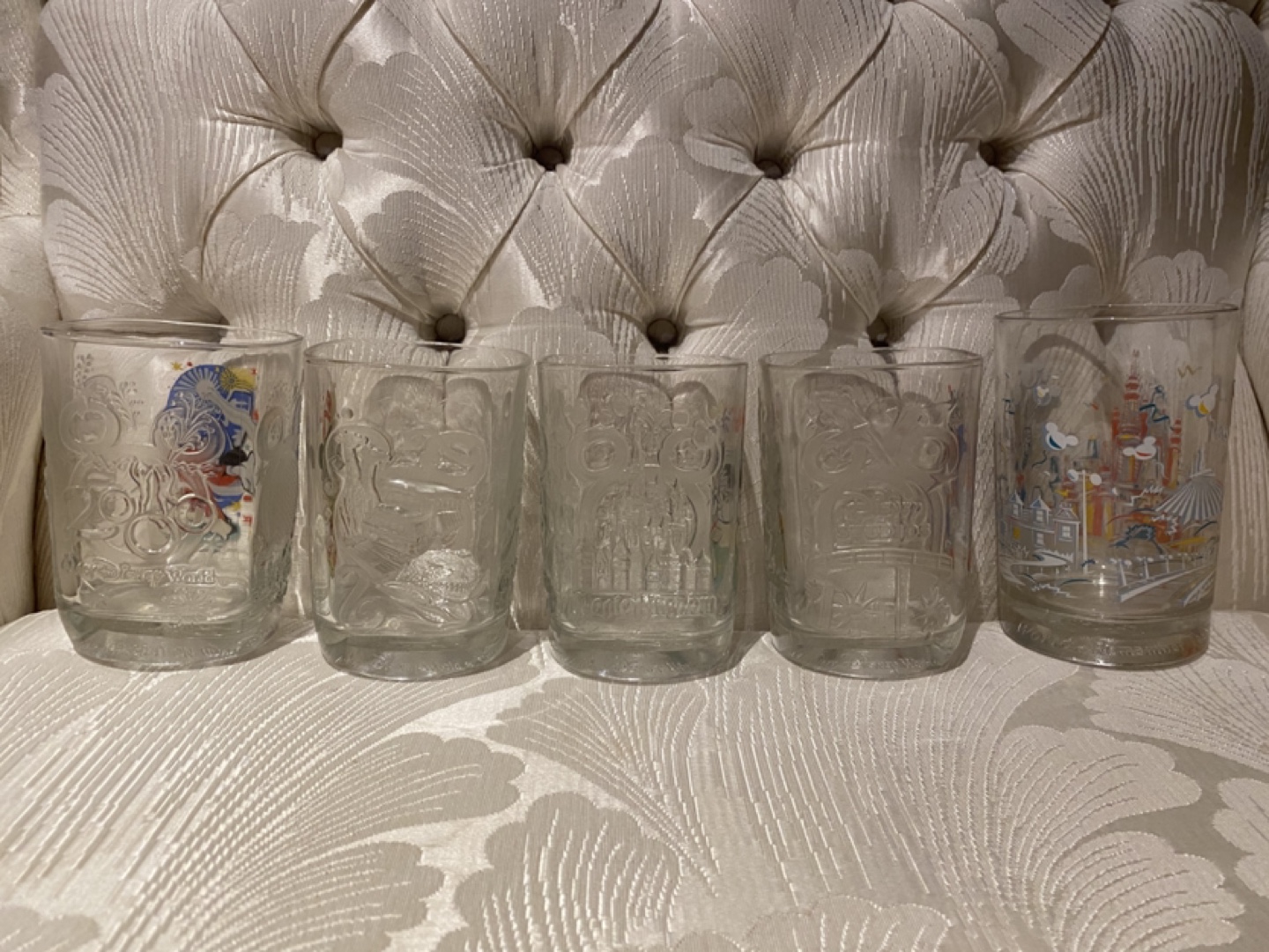 Set of Five Vintage McDonald's Disney Glasses - photo 2
