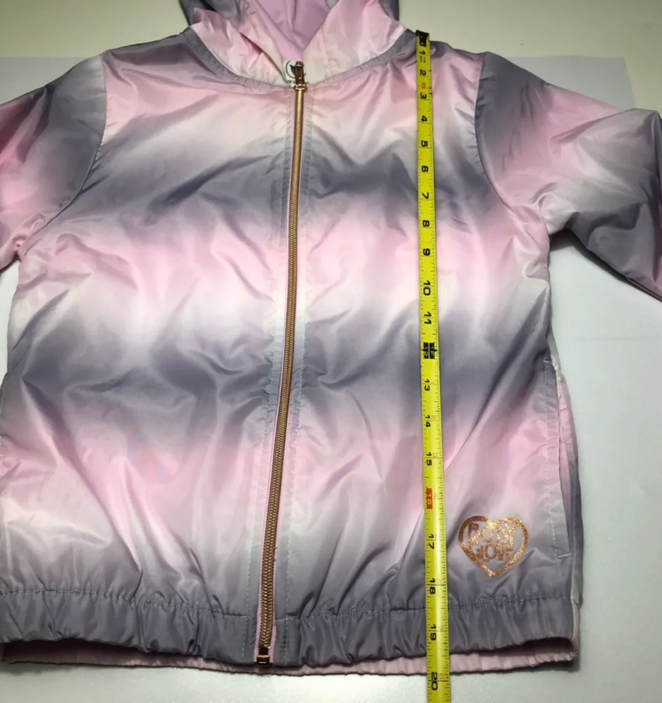 Girls' Size 8 Body Glove Windbreaker Rain Jacket image indicator(9)