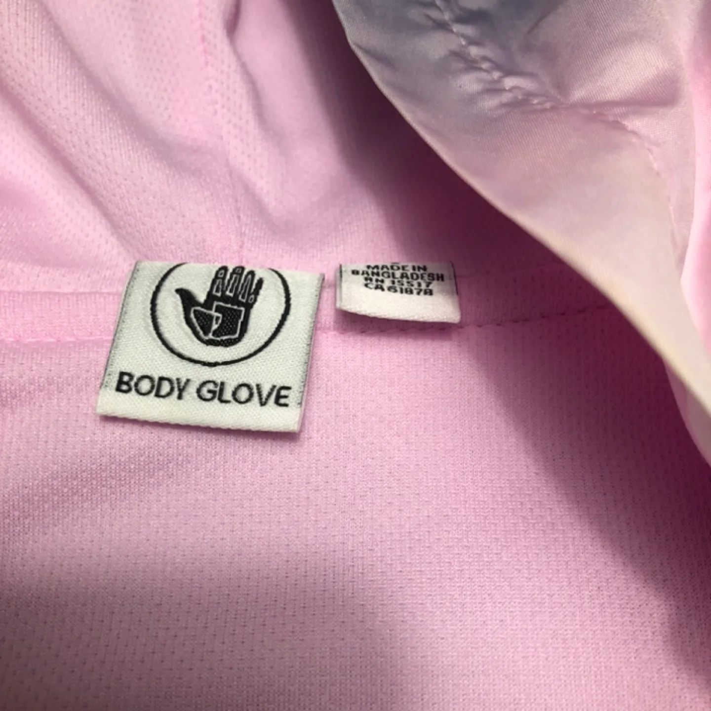 Girls' Size 8 Body Glove Windbreaker Rain Jacket image indicator(3)