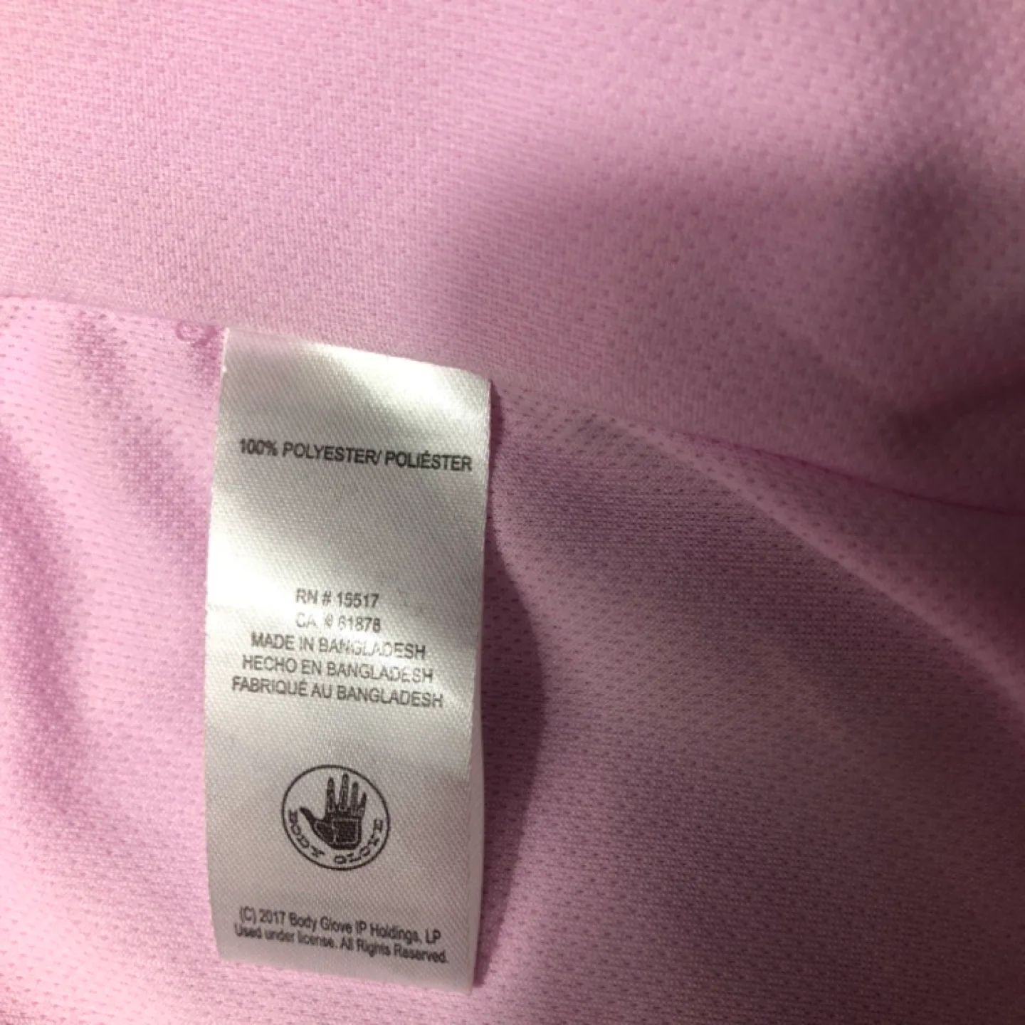 Girls' Size 8 Body Glove Windbreaker Rain Jacket image indicator(6)